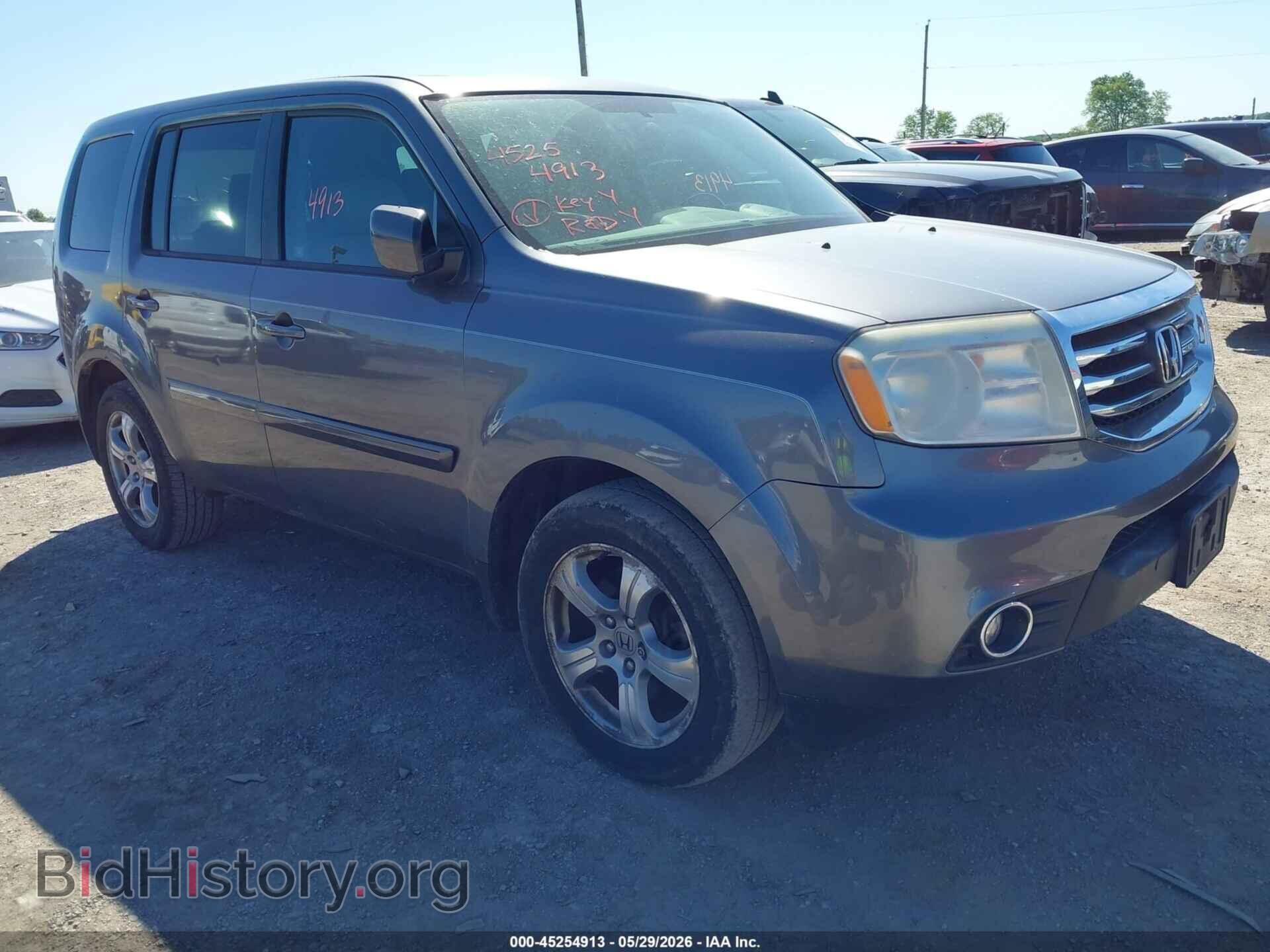Фотография 5FNYF4H61CB006591 - HONDA PILOT 2012