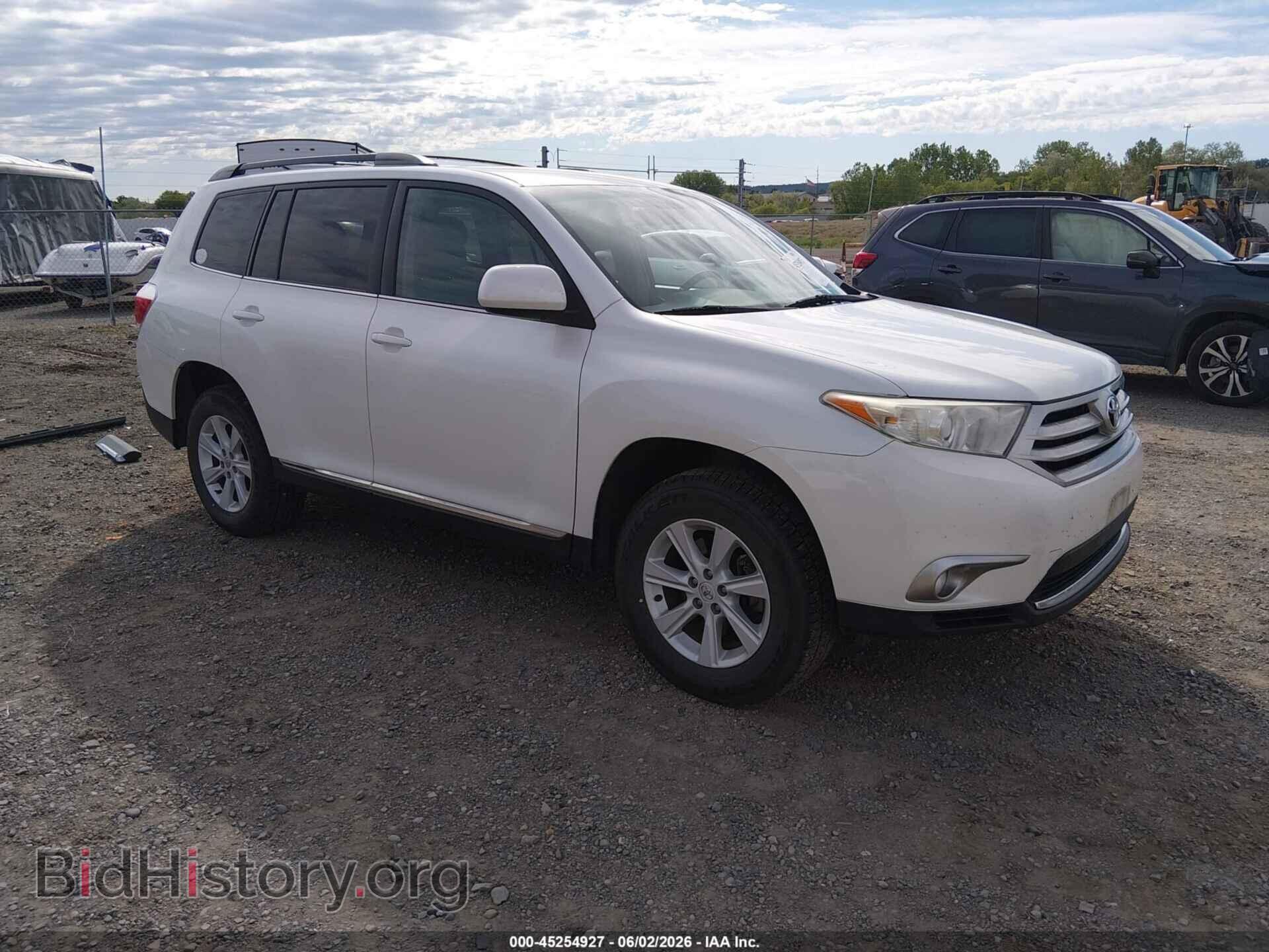 Фотография 5TDBK3EH2CS165696 - TOYOTA HIGHLANDER 2012