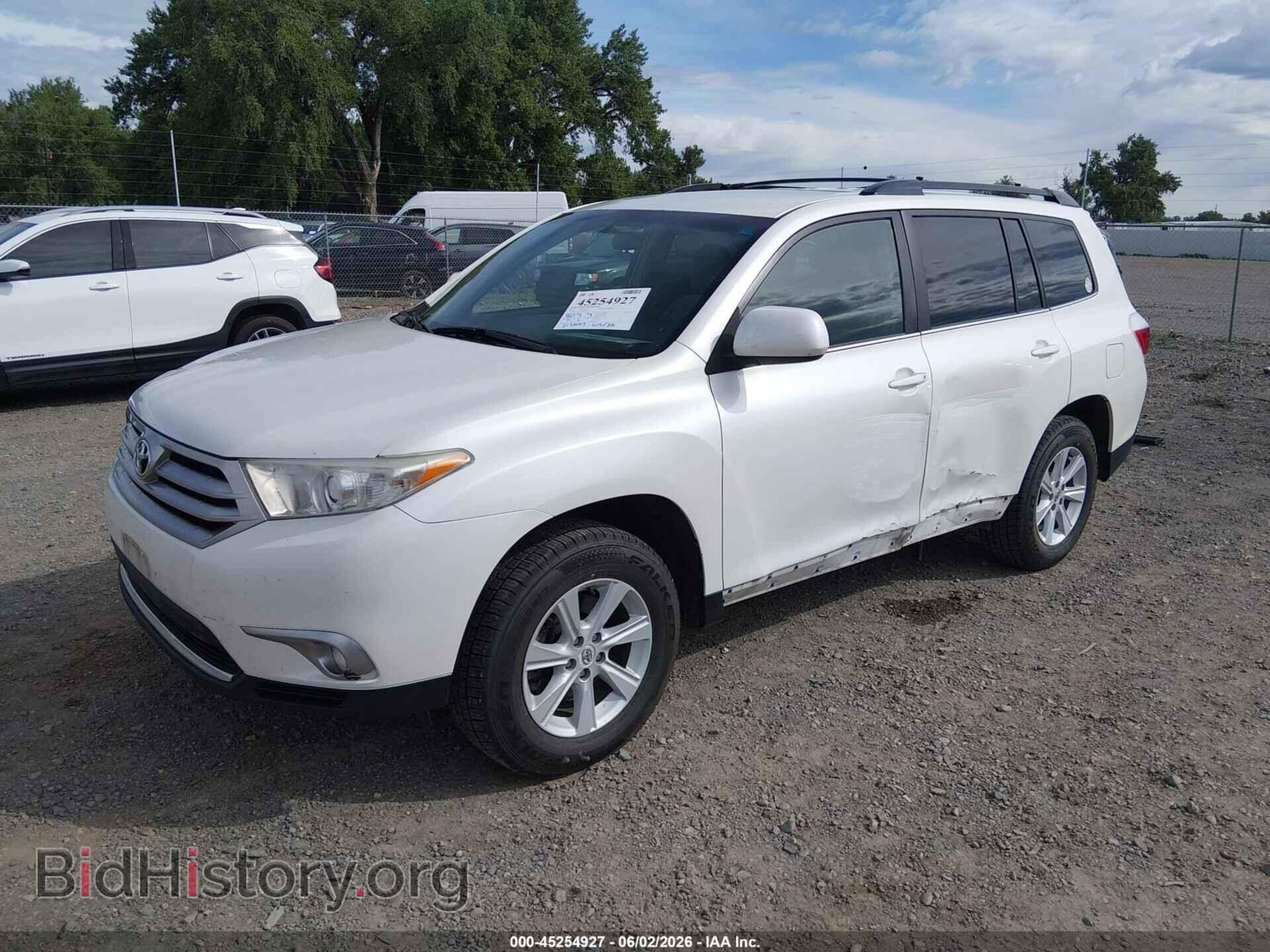 2012 TOYOTA HIGHLANDER - VIN: 5TDBK3EH2CS165696 - Фото 2