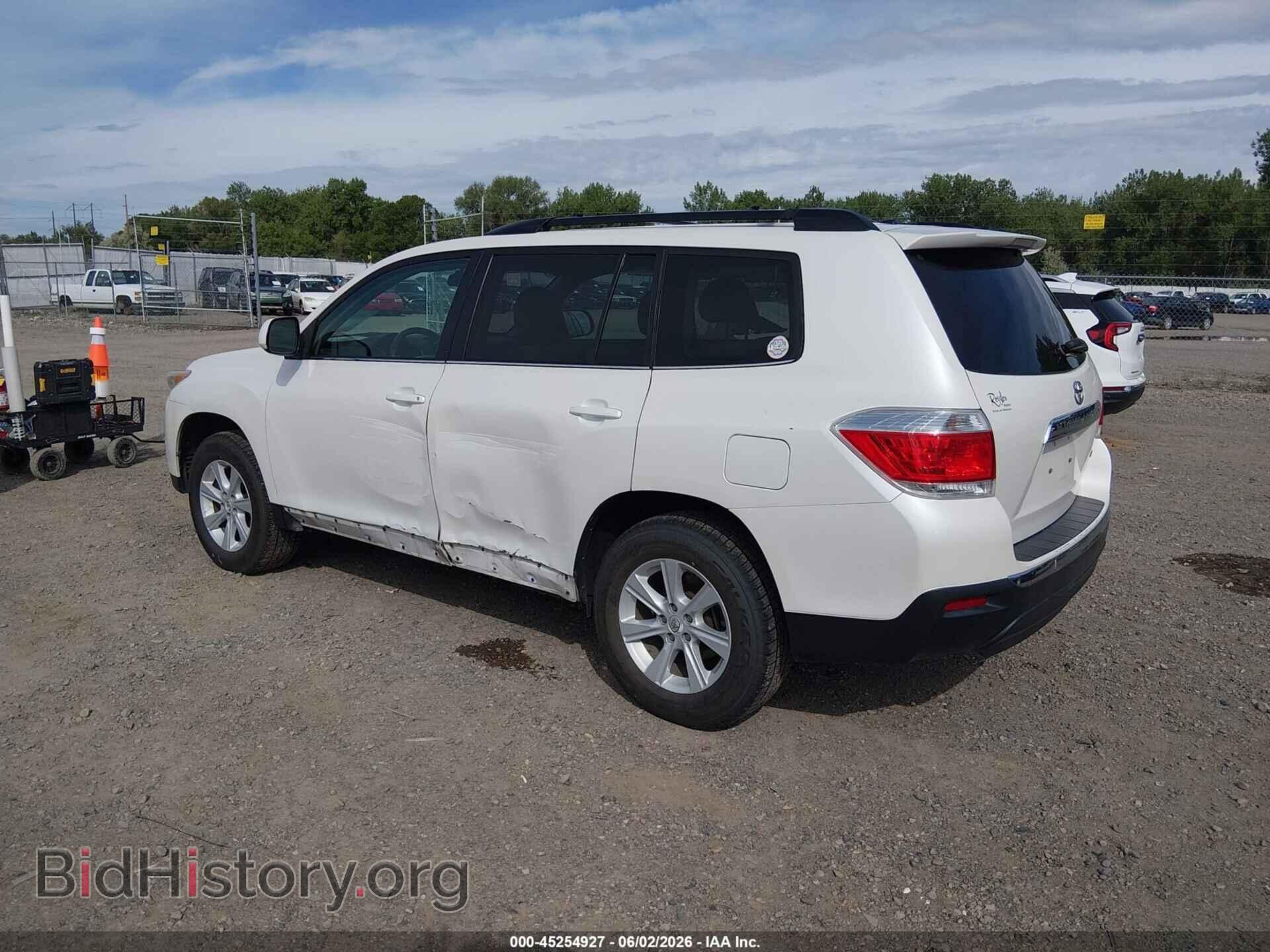 2012 TOYOTA HIGHLANDER - VIN: 5TDBK3EH2CS165696 - Фото 3