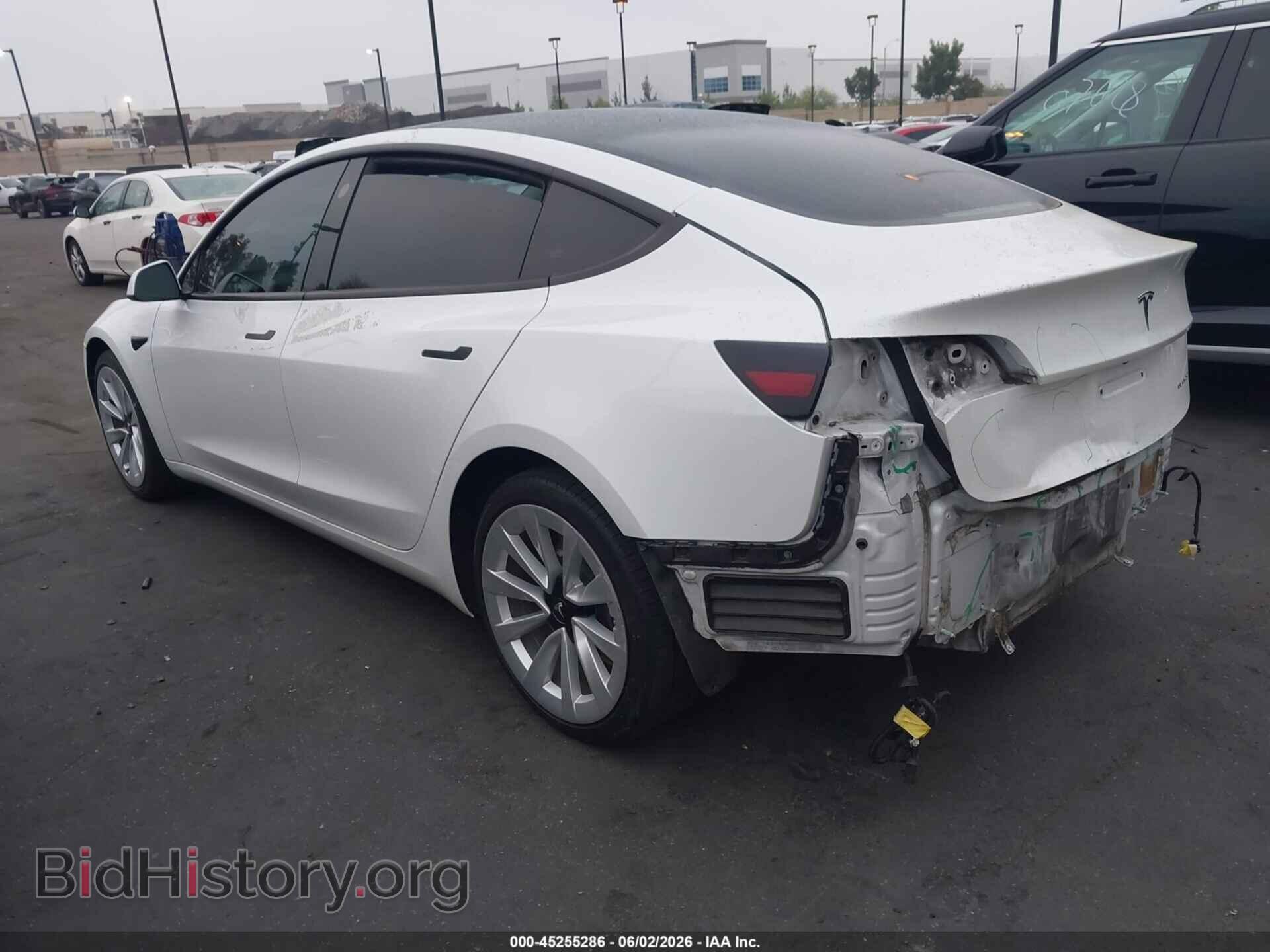 2022 TESLA MODEL 3 - VIN: 5YJ3E1EBXNF145361 - Фото 3