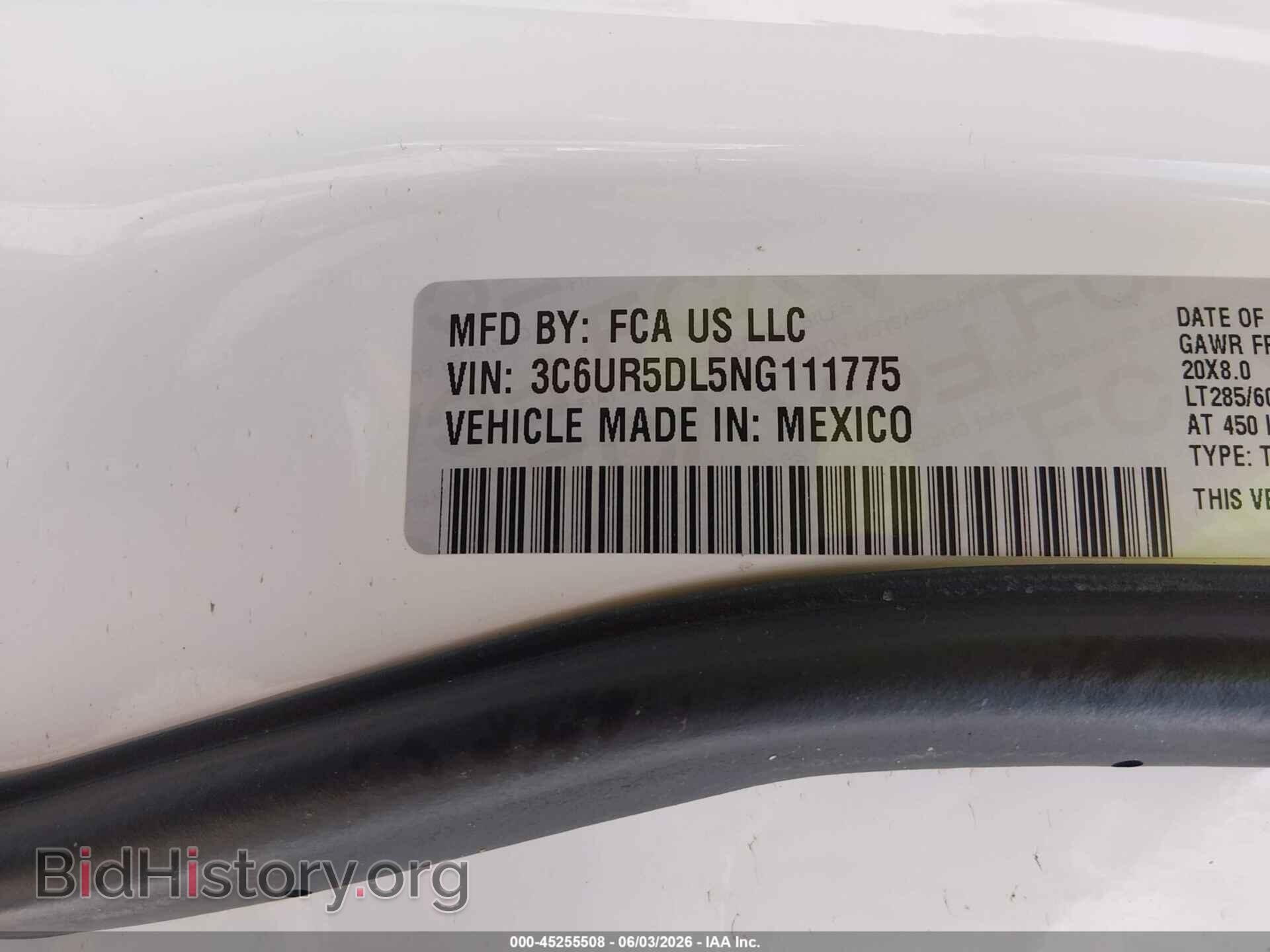 2022 RAM 2500 - VIN: 3C6UR5DL5NG111775 - Photo 9