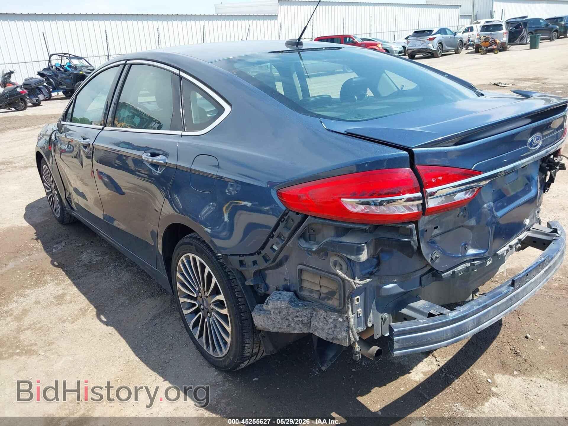 2018 FORD FUSION - VIN: 3FA6P0D93JR207133 - Фото 3