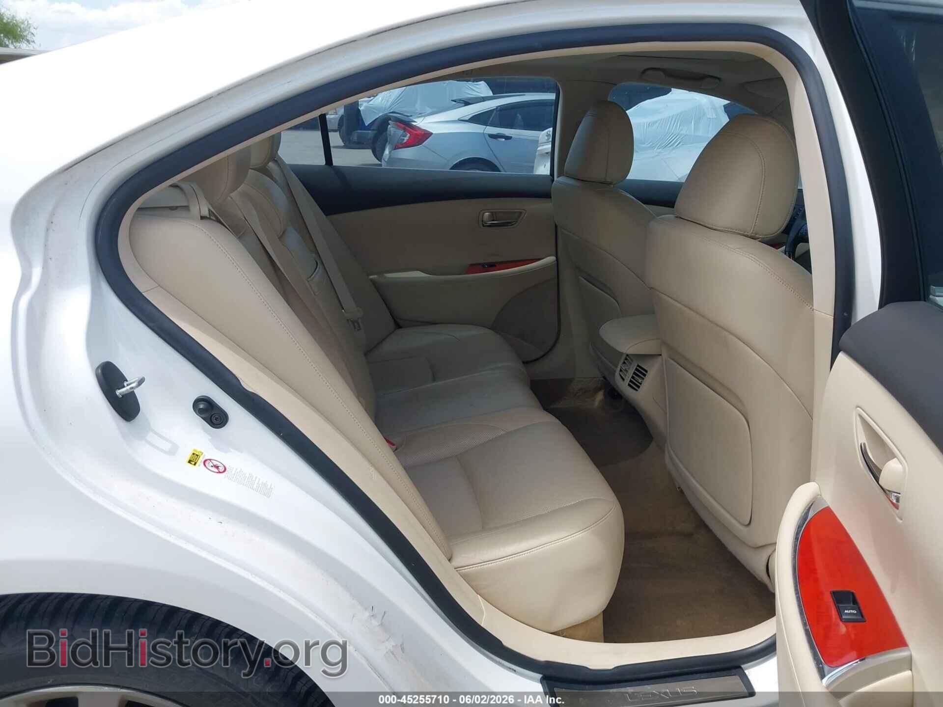 2012 LEXUS ES 350 - VIN: JTHBK1EG4C2490190 - Фото 8