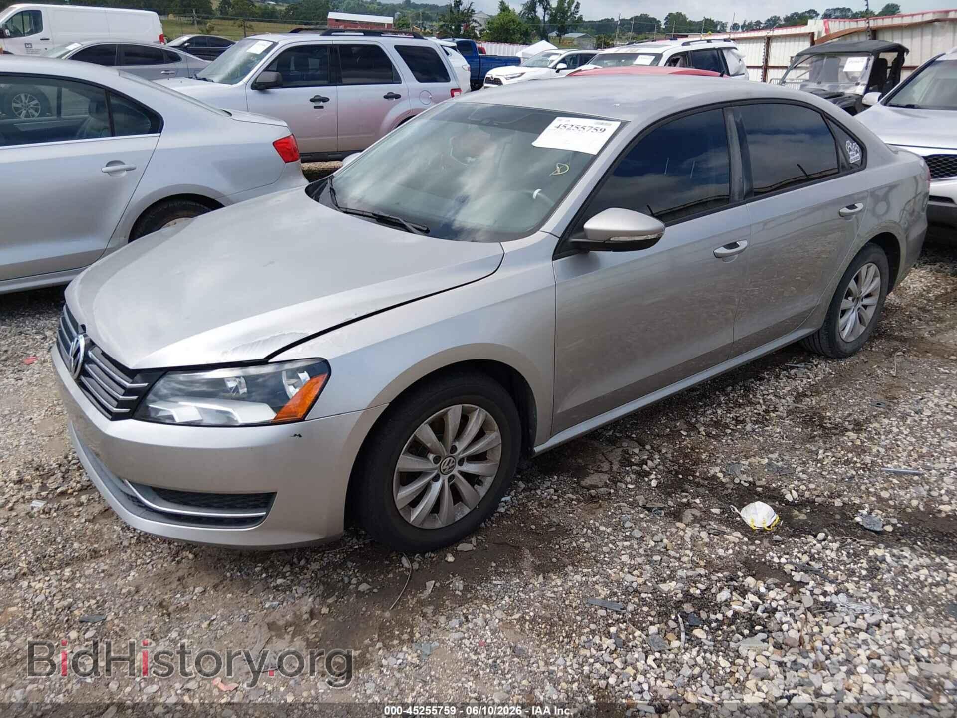 2012 VOLKSWAGEN PASSAT - VIN: 1VWAP7A33CC032149 - Фото 2