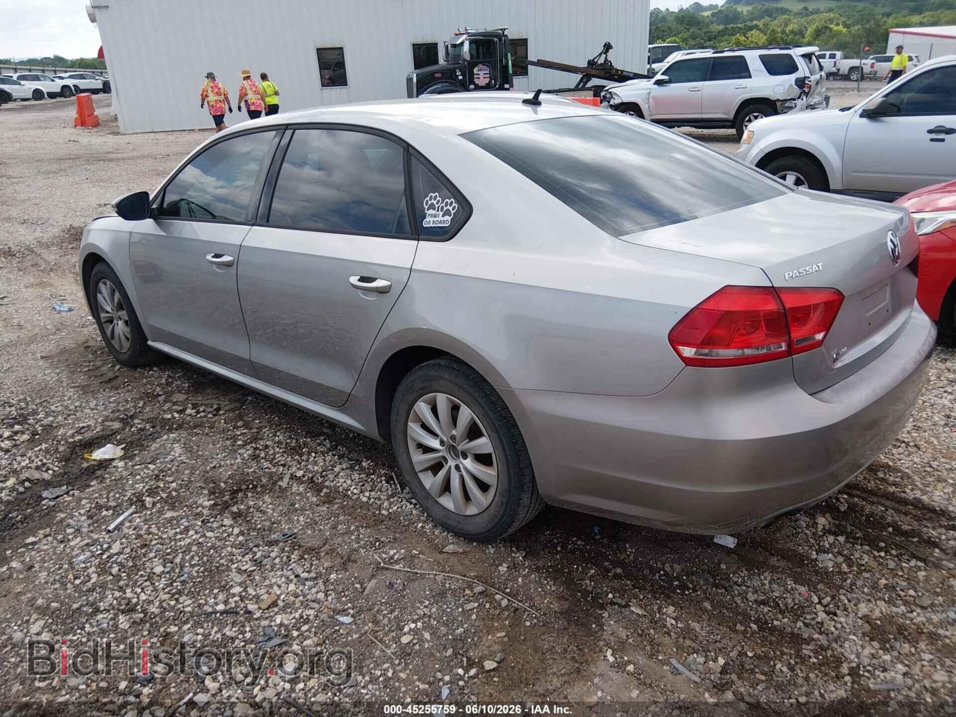 2012 VOLKSWAGEN PASSAT - VIN: 1VWAP7A33CC032149 - Фото 3