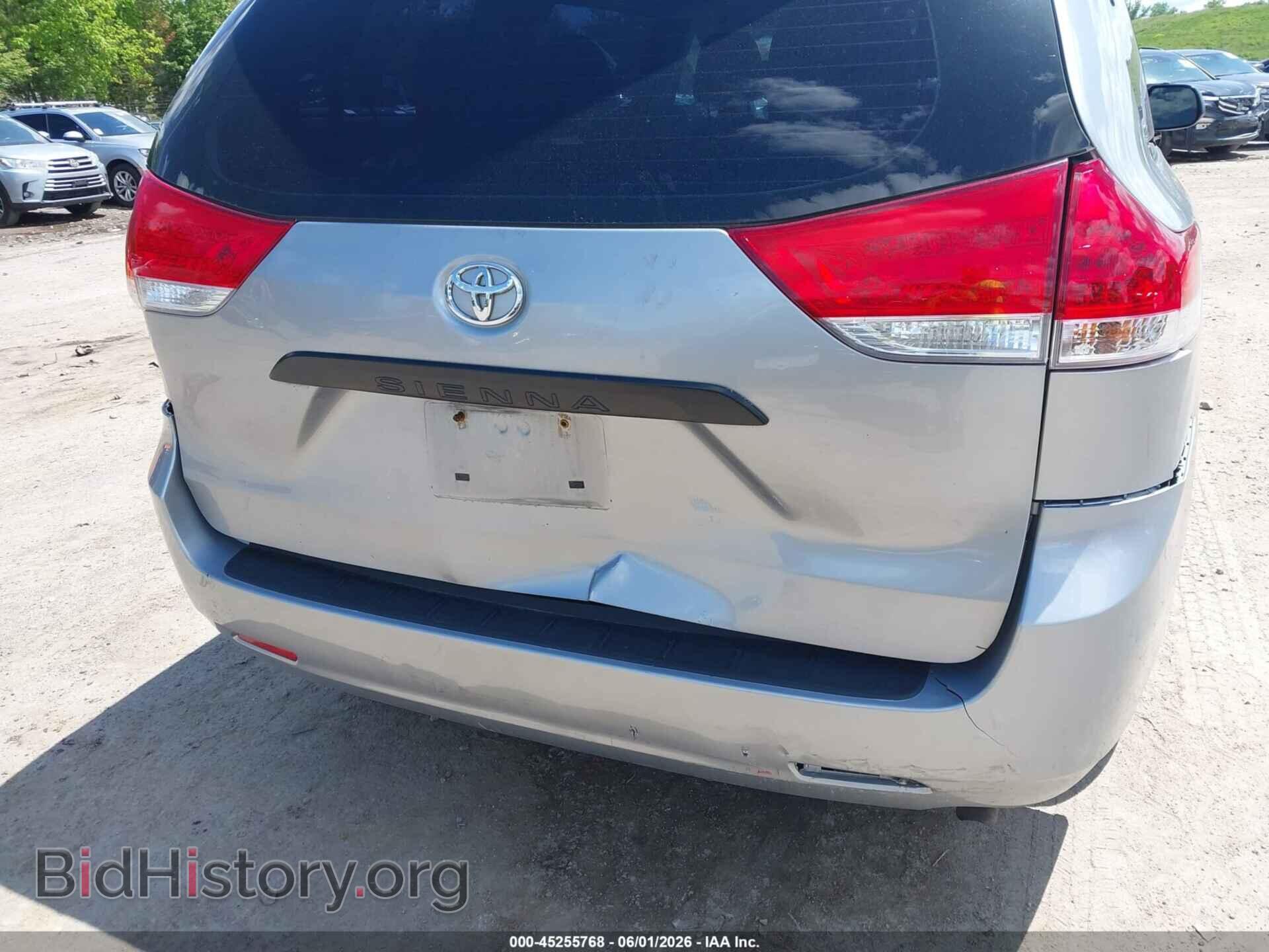 2013 TOYOTA SIENNA - VIN: 5TDZK3DC8DS341284 - Фото 6