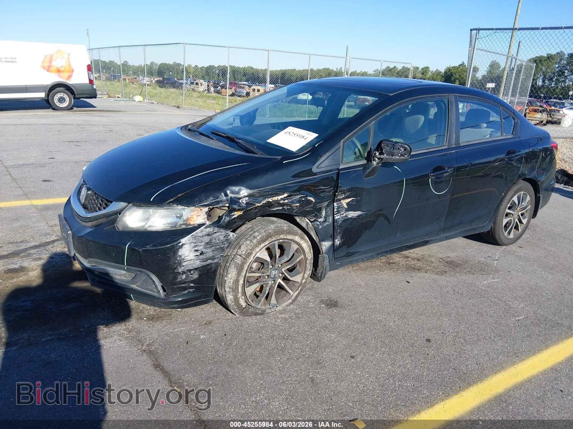 2014 HONDA CIVIC - VIN: 19XFB2F80EE054507 - Фото 2