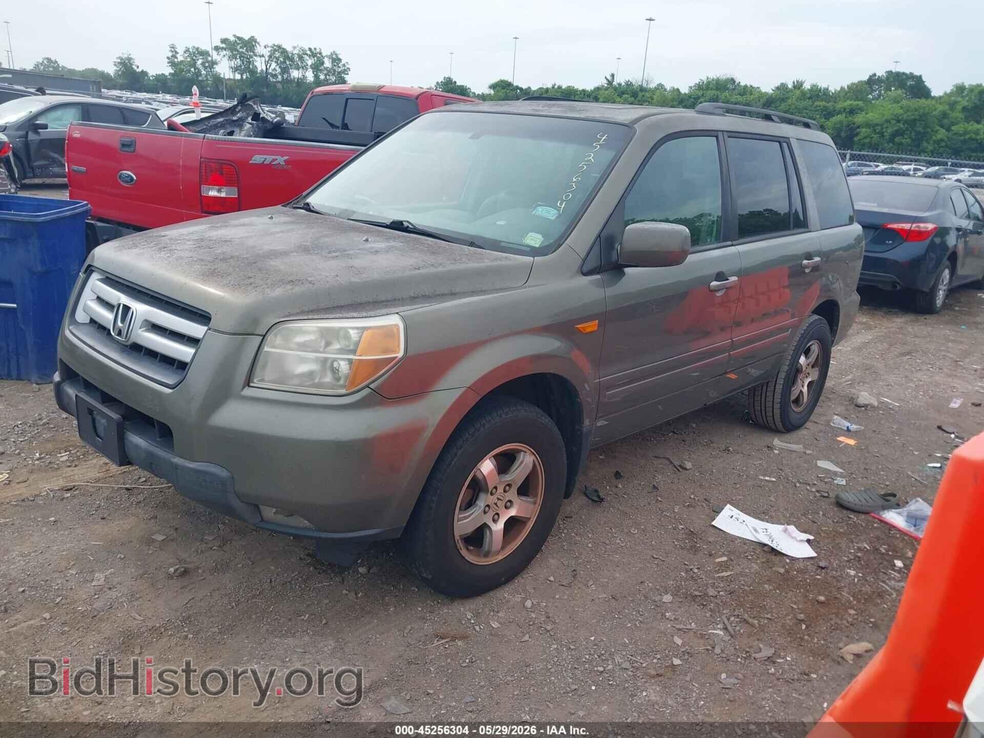 2007 HONDA PILOT - VIN: 2HKYF18507H538847 - Фото 2