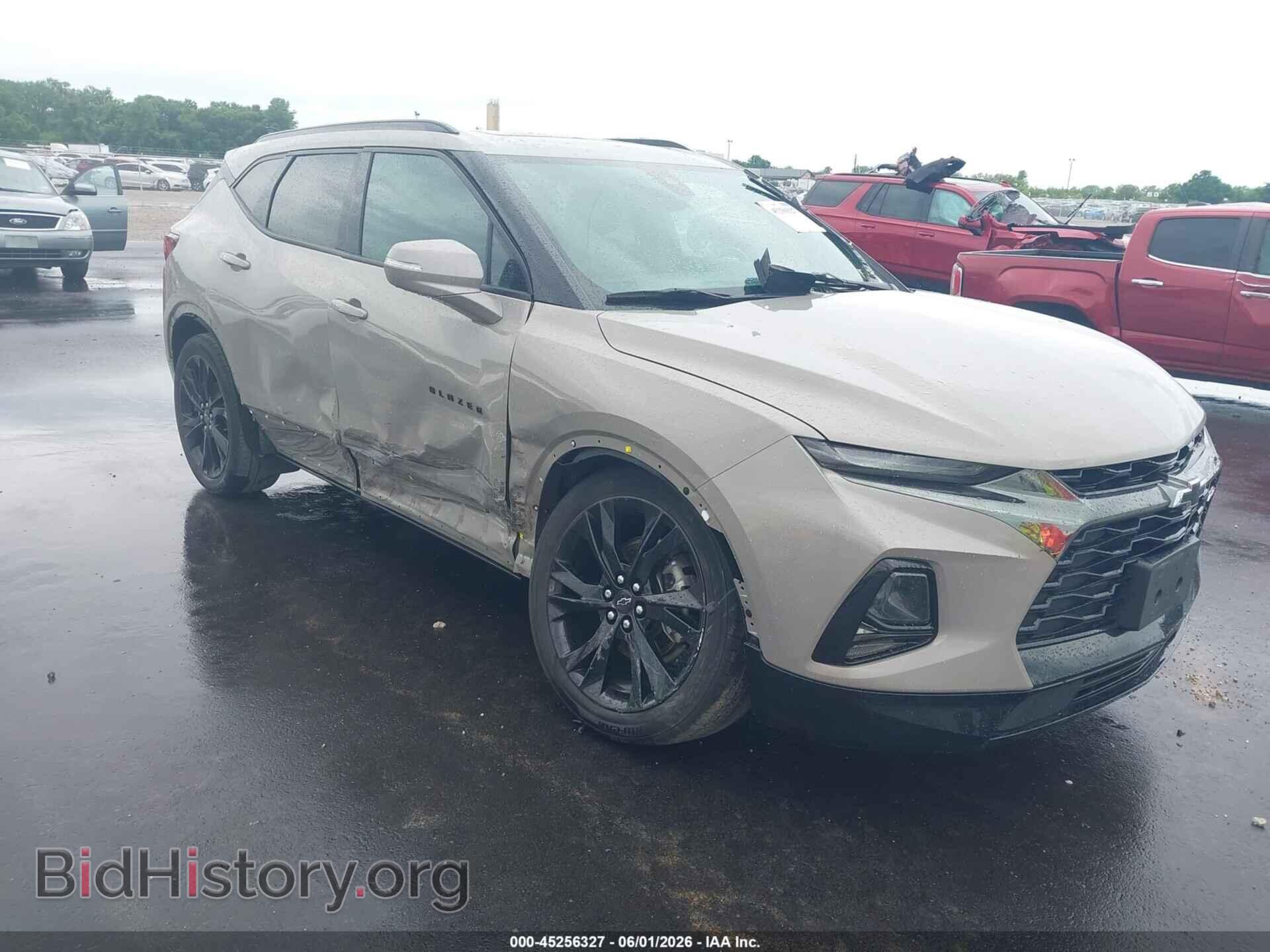 Фотография 3GNKBERS1MS558367 - CHEVROLET BLAZER 2021