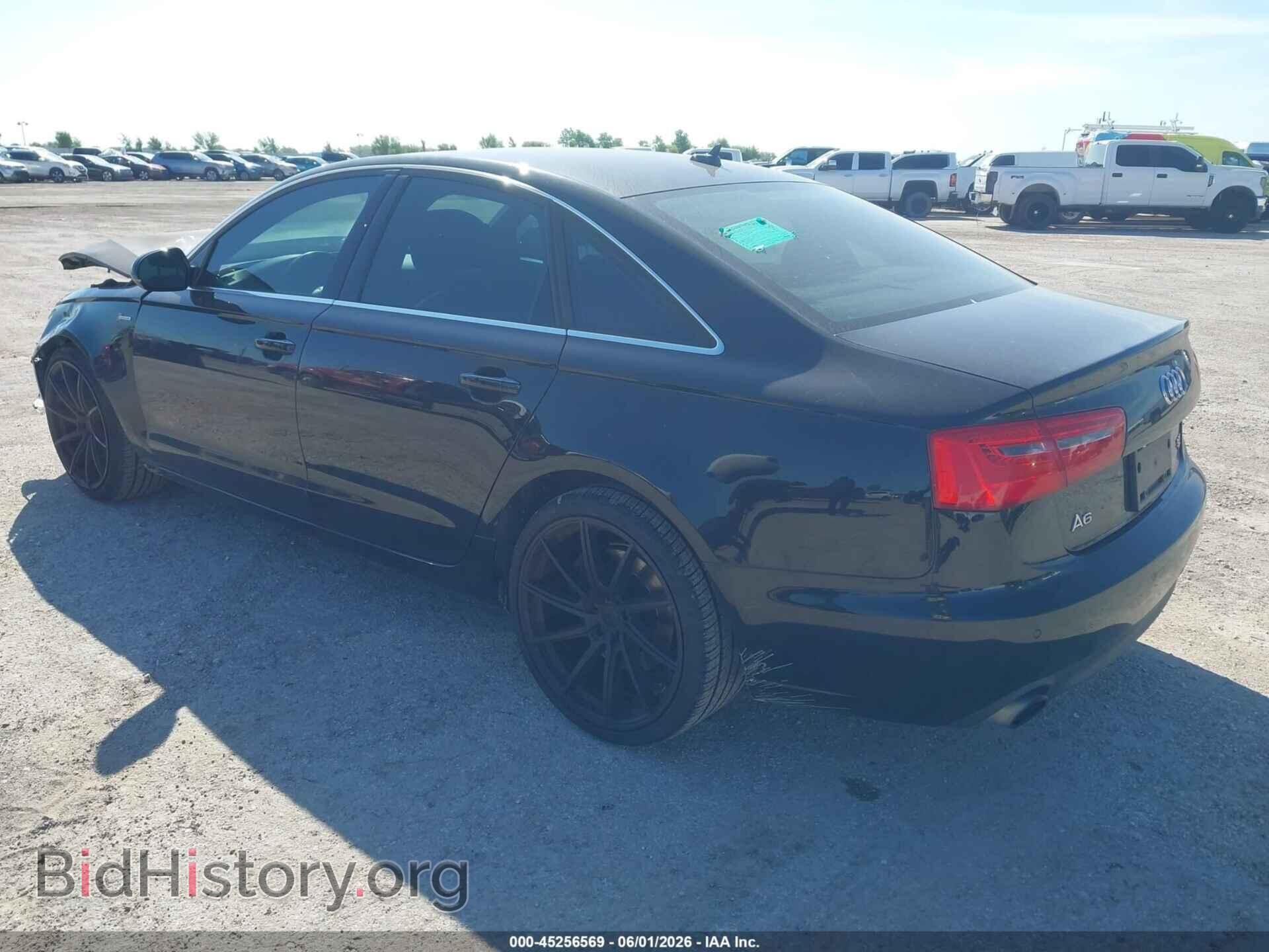 2013 AUDI A6 - VIN: WAUGGAFC0DN086143 - Фото 3