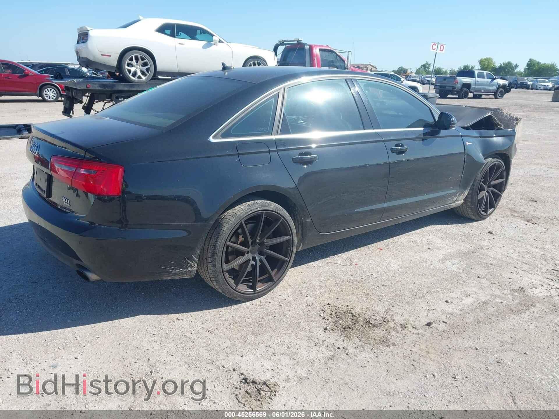 2013 AUDI A6 - VIN: WAUGGAFC0DN086143 - Фото 4