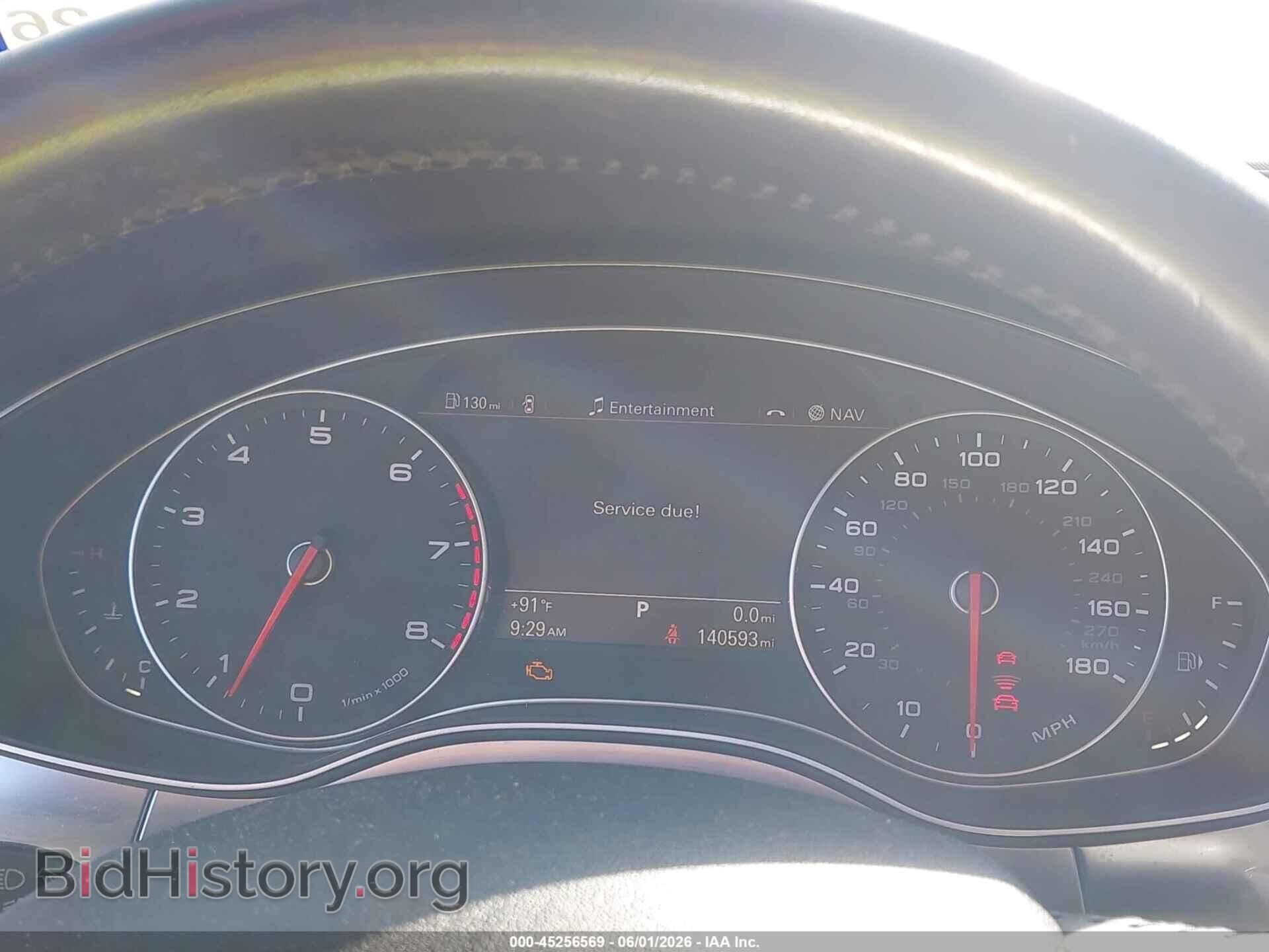 2013 AUDI A6 - VIN: WAUGGAFC0DN086143 - Фото 7