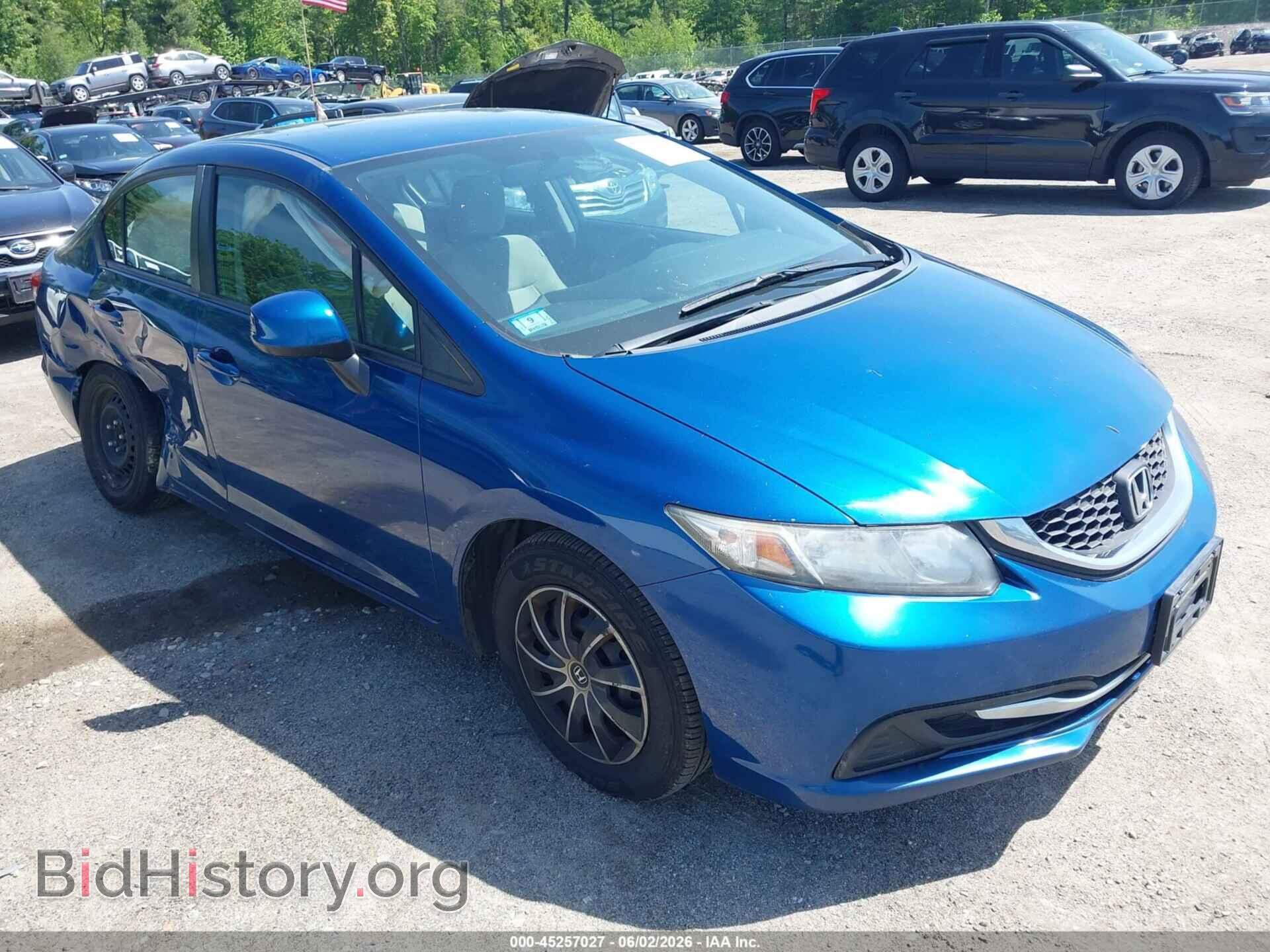 Фотография 2HGFB2F51DH546098 - HONDA CIVIC 2013