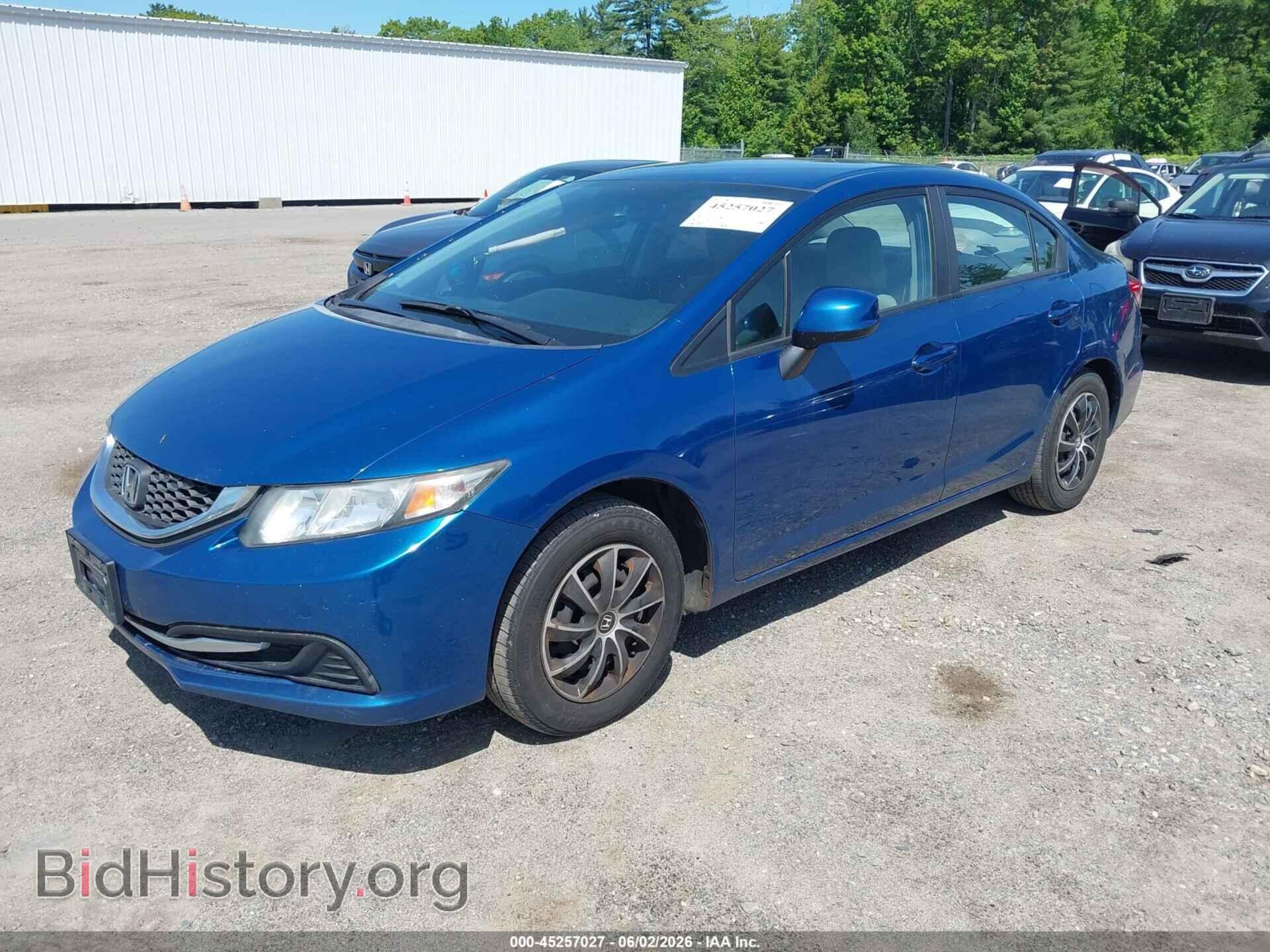 2013 HONDA CIVIC - VIN: 2HGFB2F51DH546098 - Фото 2