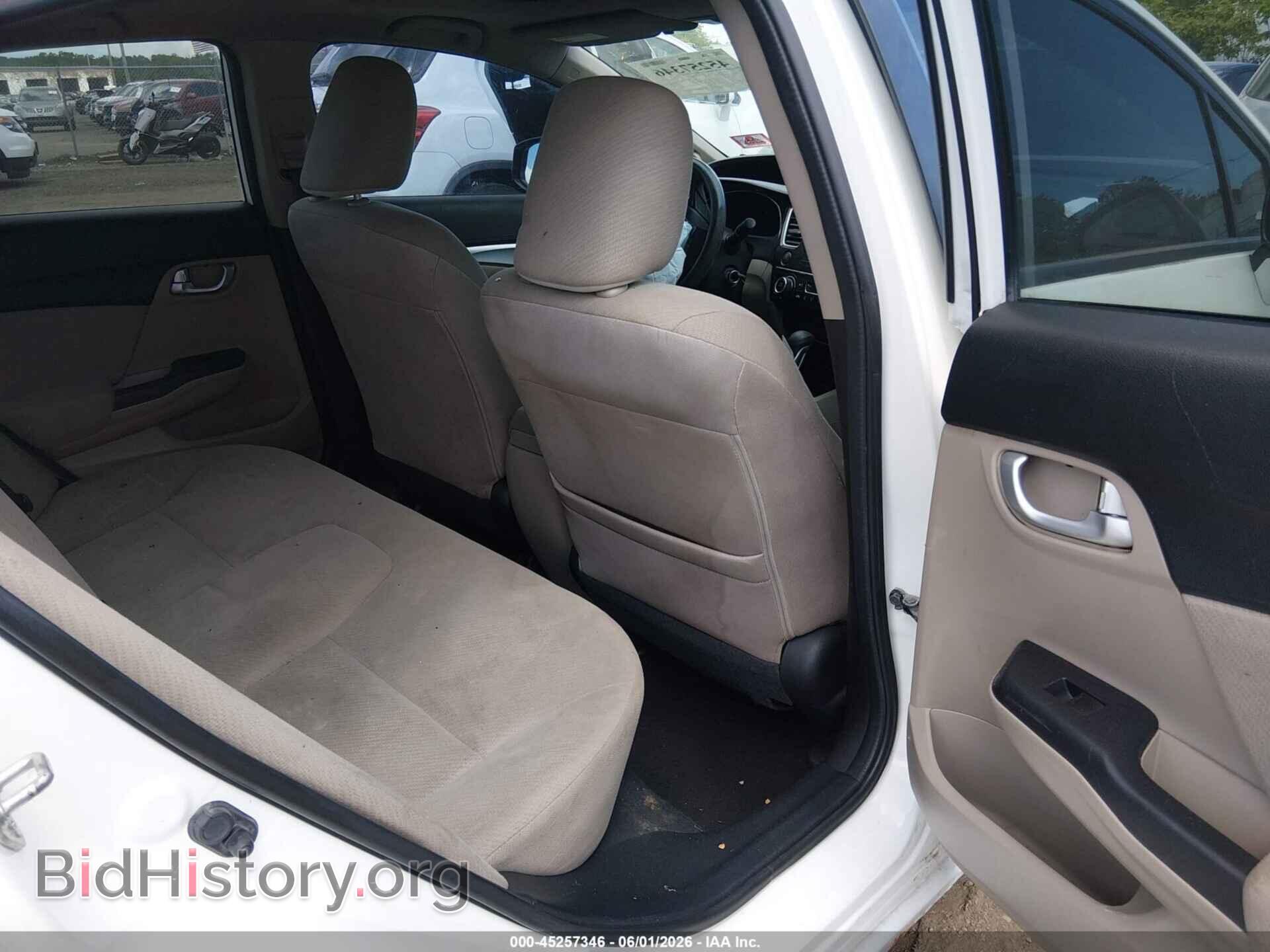 2013 HONDA CIVIC - VIN: 19XFB2F83DE261875 - Фото 8