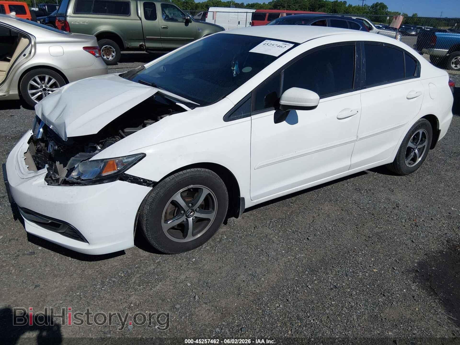 2015 HONDA CIVIC - VIN: 19XFB2F70FE265263 - Фото 2