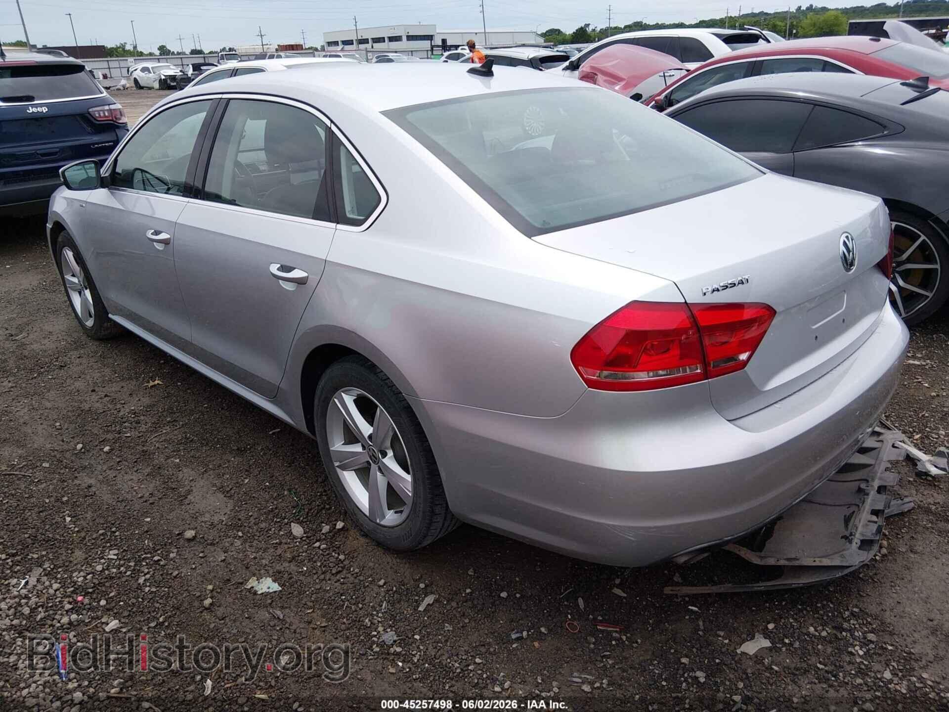 2014 VOLKSWAGEN PASSAT - VIN: 1VWAT7A3XEC031871 - Фото 3