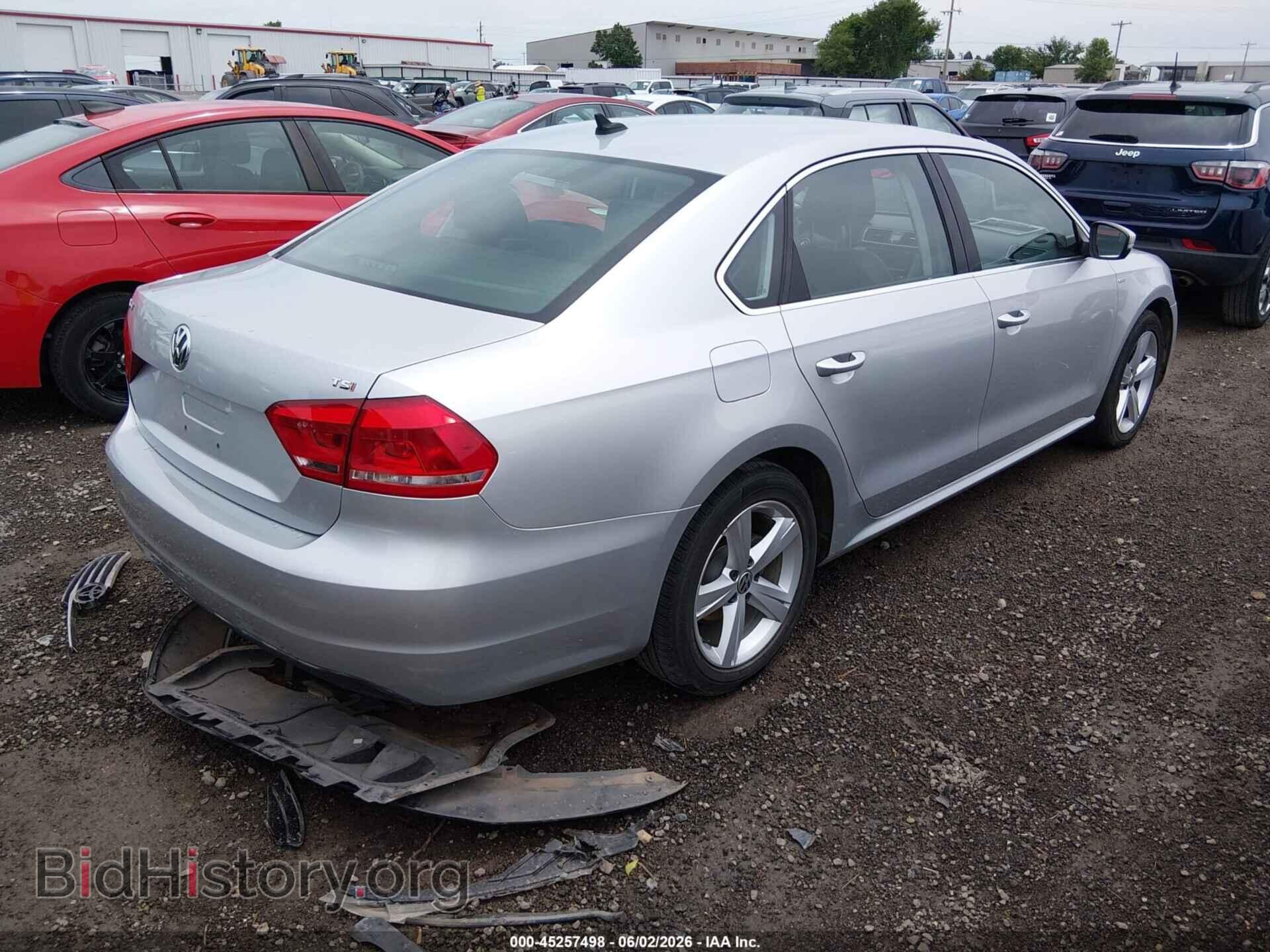 2014 VOLKSWAGEN PASSAT - VIN: 1VWAT7A3XEC031871 - Фото 4