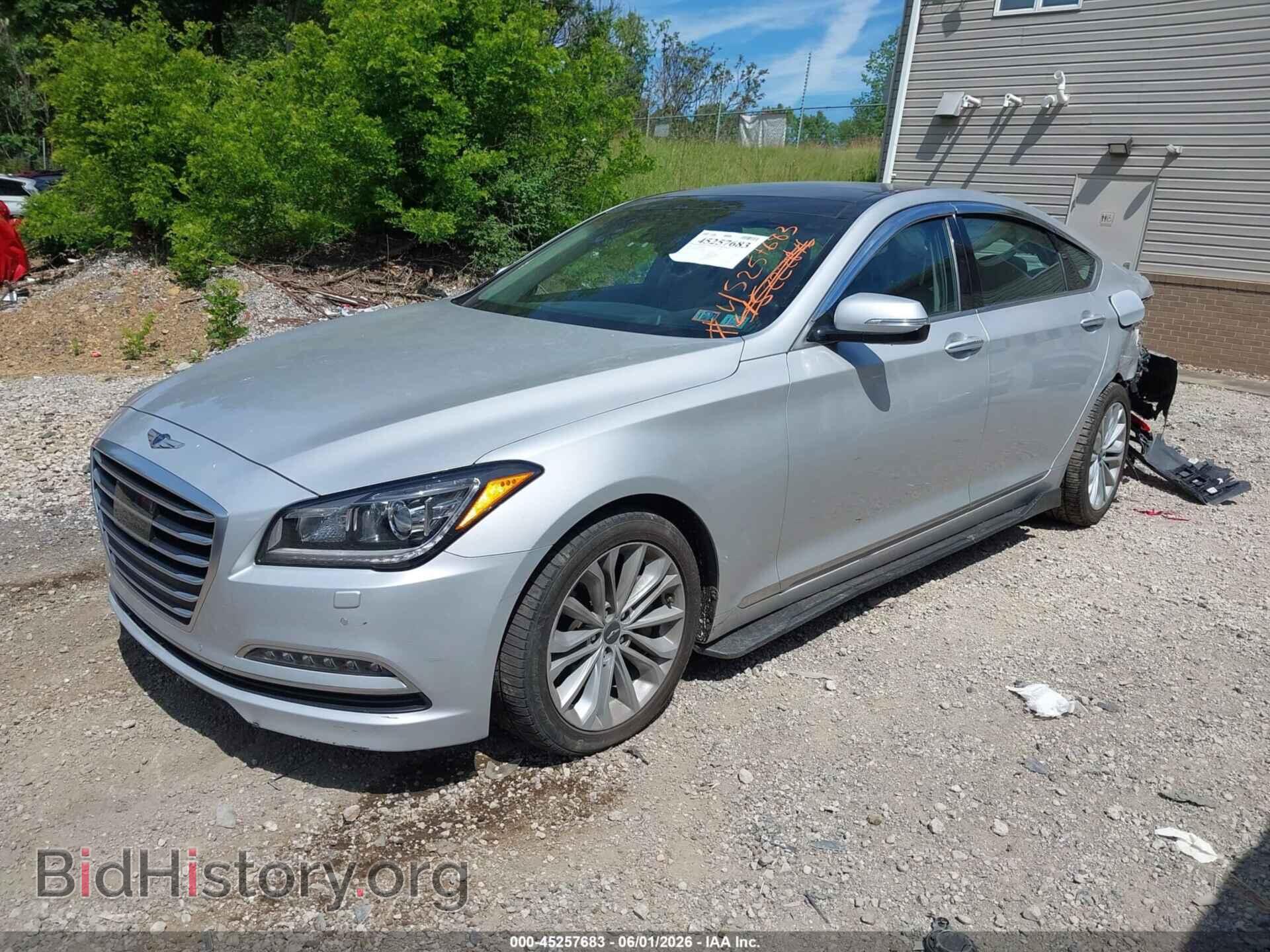 2017 GENESIS G80 - VIN: KMHGN4JE4HU171352 - Фото 2