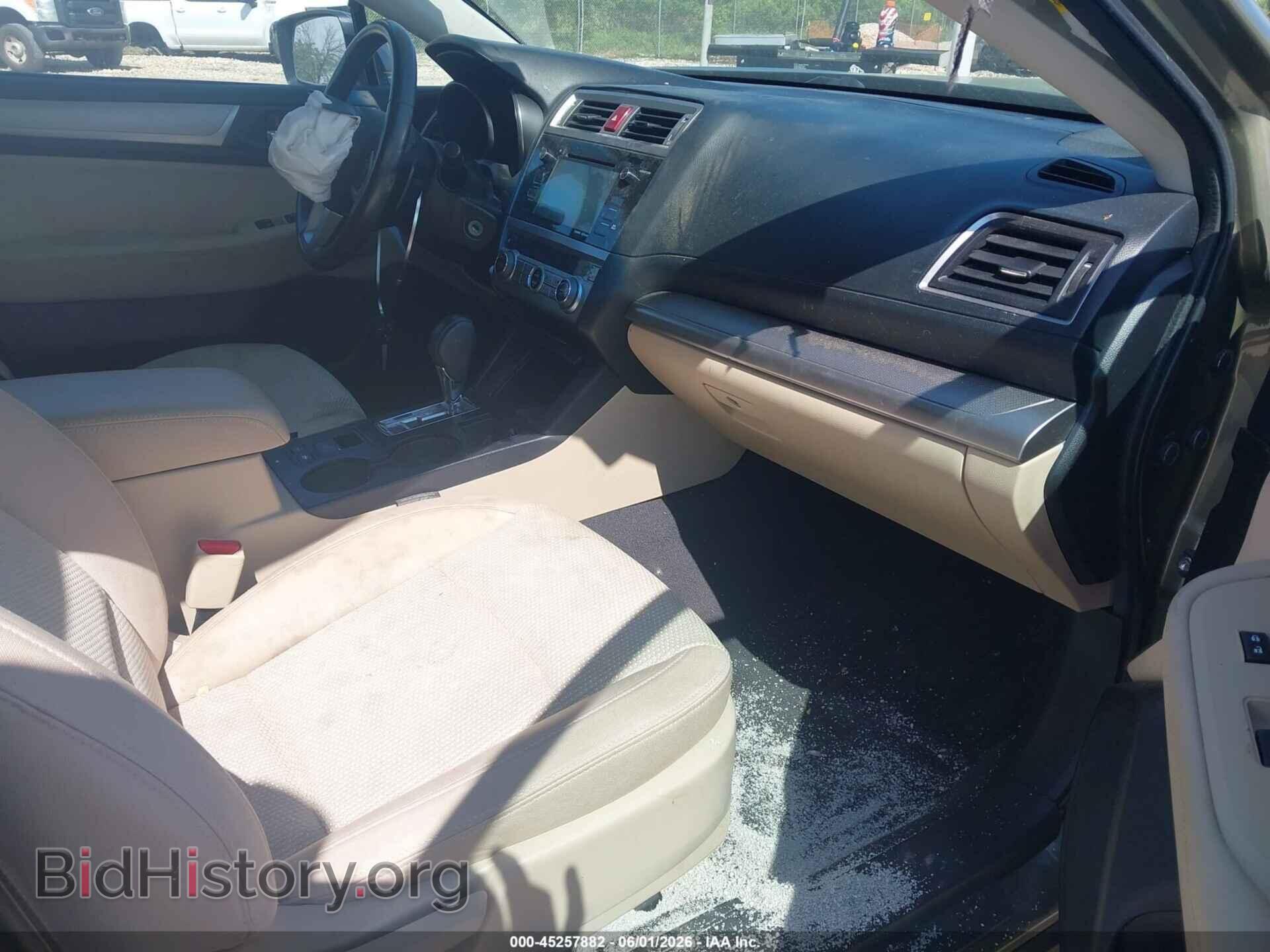 2016 SUBARU OUTBACK - VIN: 4S4BSBCC3G3309941 - Фото 5