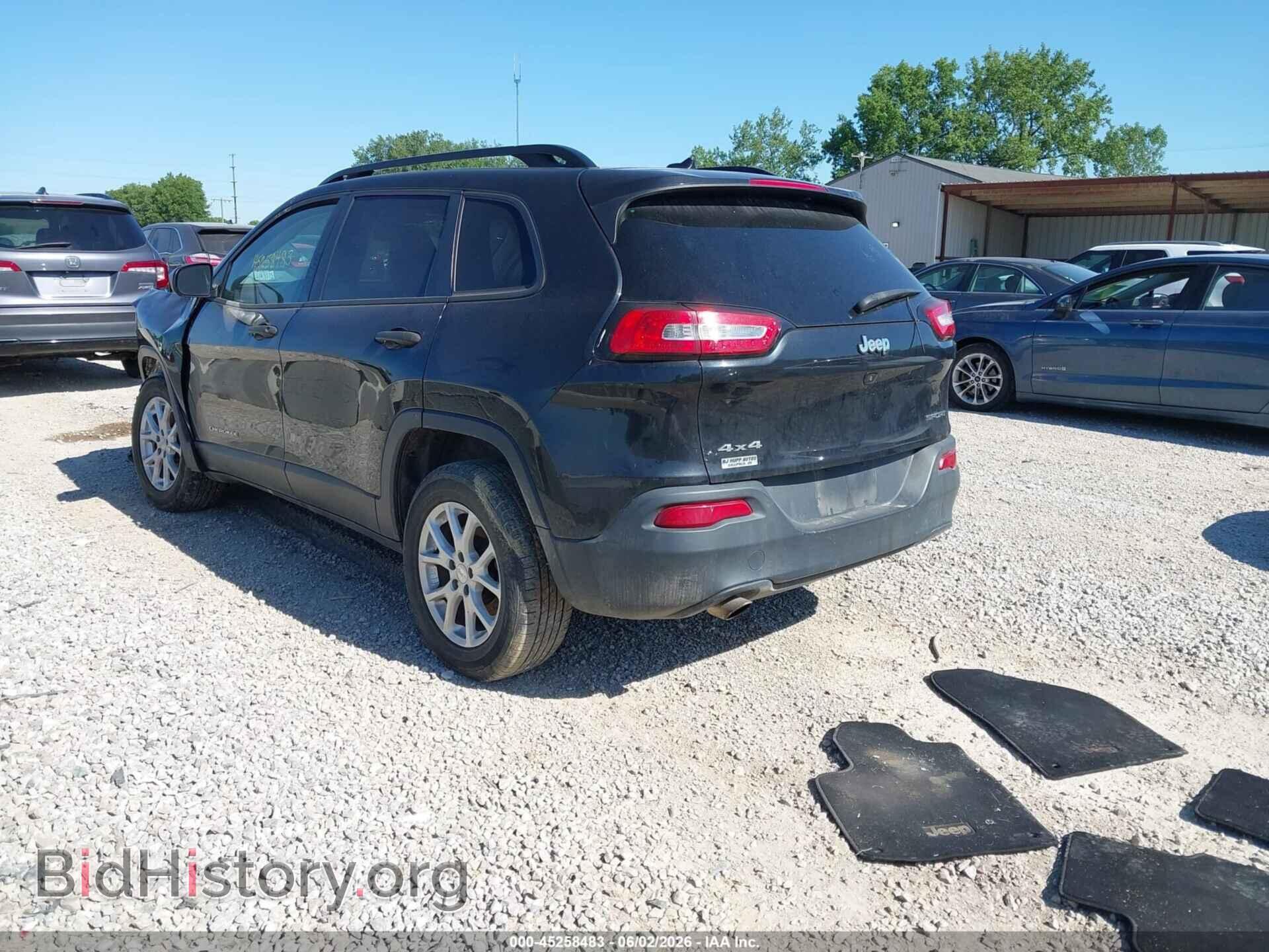 2016 JEEP CHEROKEE - VIN: 1C4PJMABOGW240630 - Фото 3