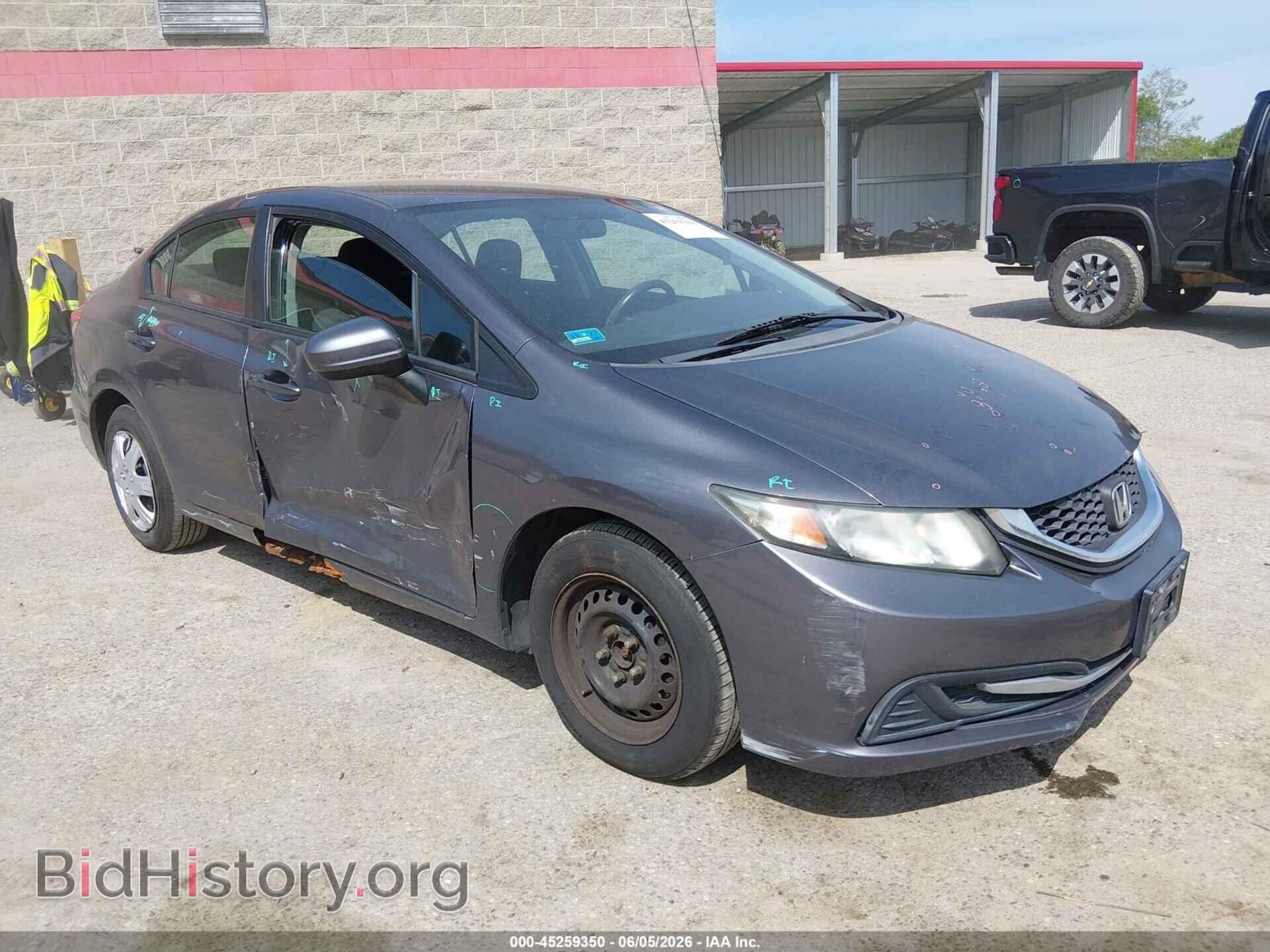 Фотография 19XFB2F58FE236205 - HONDA CIVIC 2015