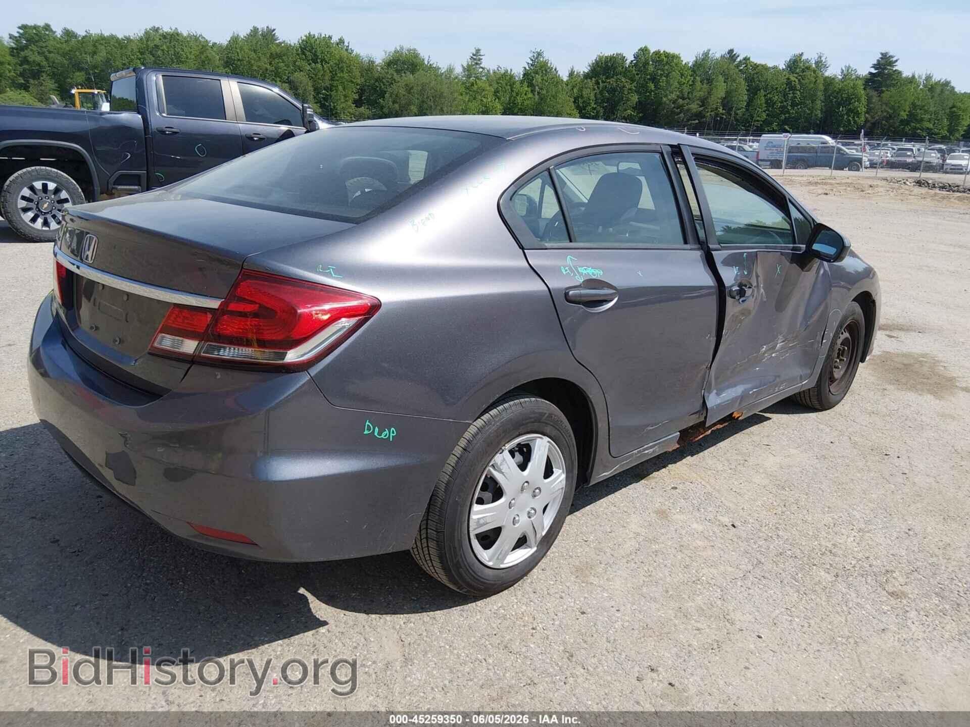2015 HONDA CIVIC - VIN: 19XFB2F58FE236205 - Фото 4