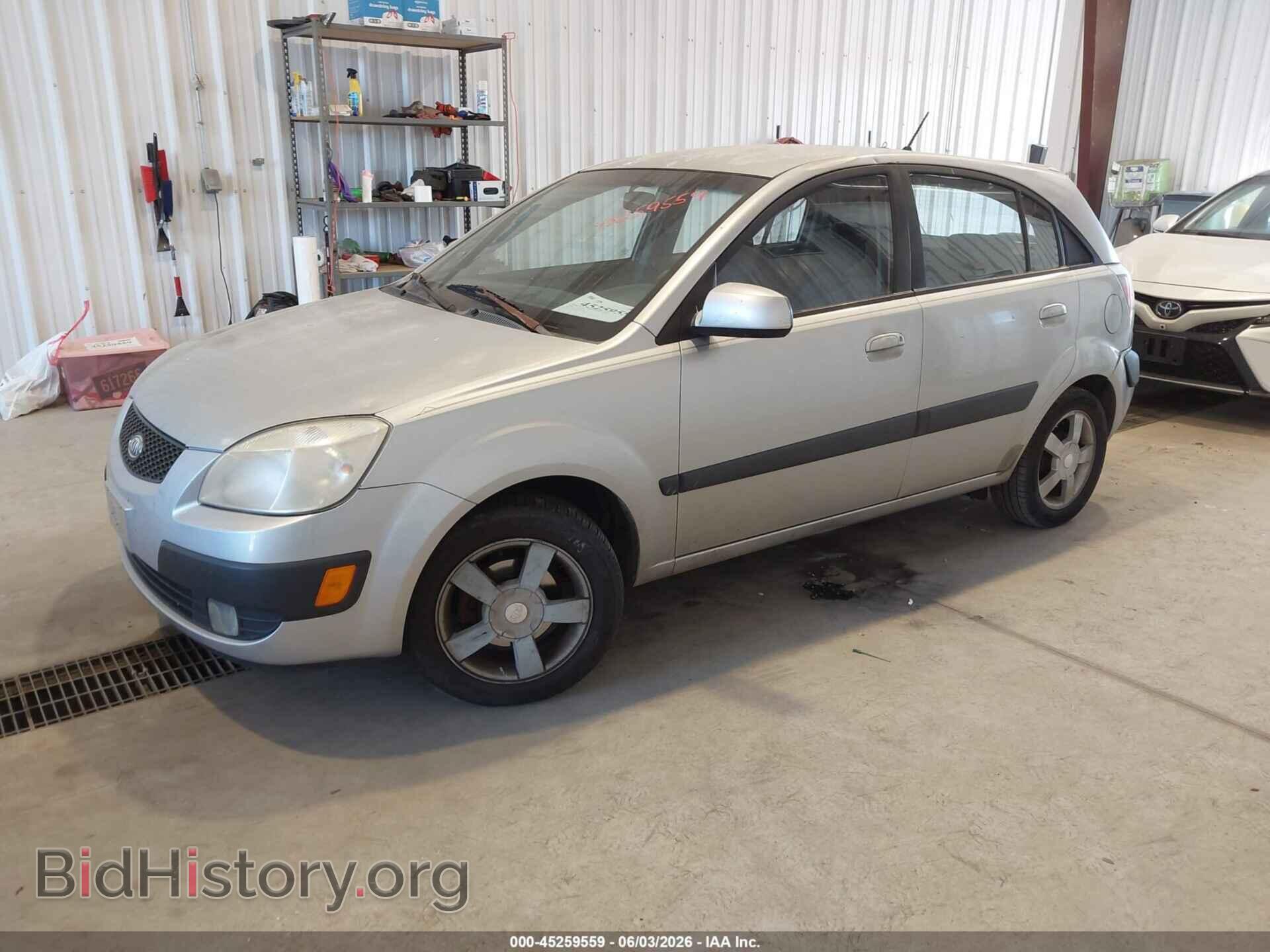 2006 KIA RIO5 - VIN: KNADE163166059846 - Фото 2