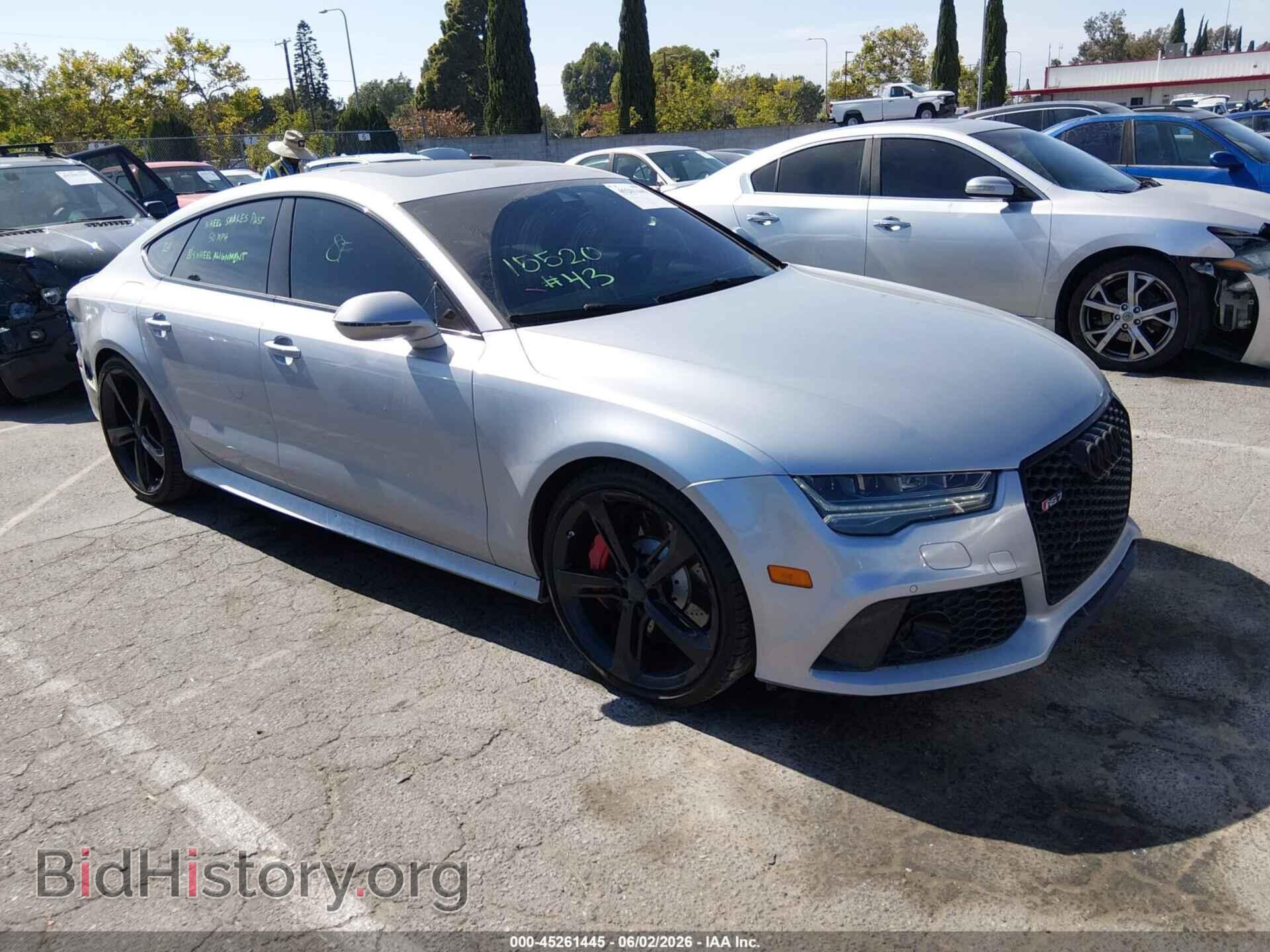 Photo WUAW2BFCXGN902849 - AUDI RS 7 2016