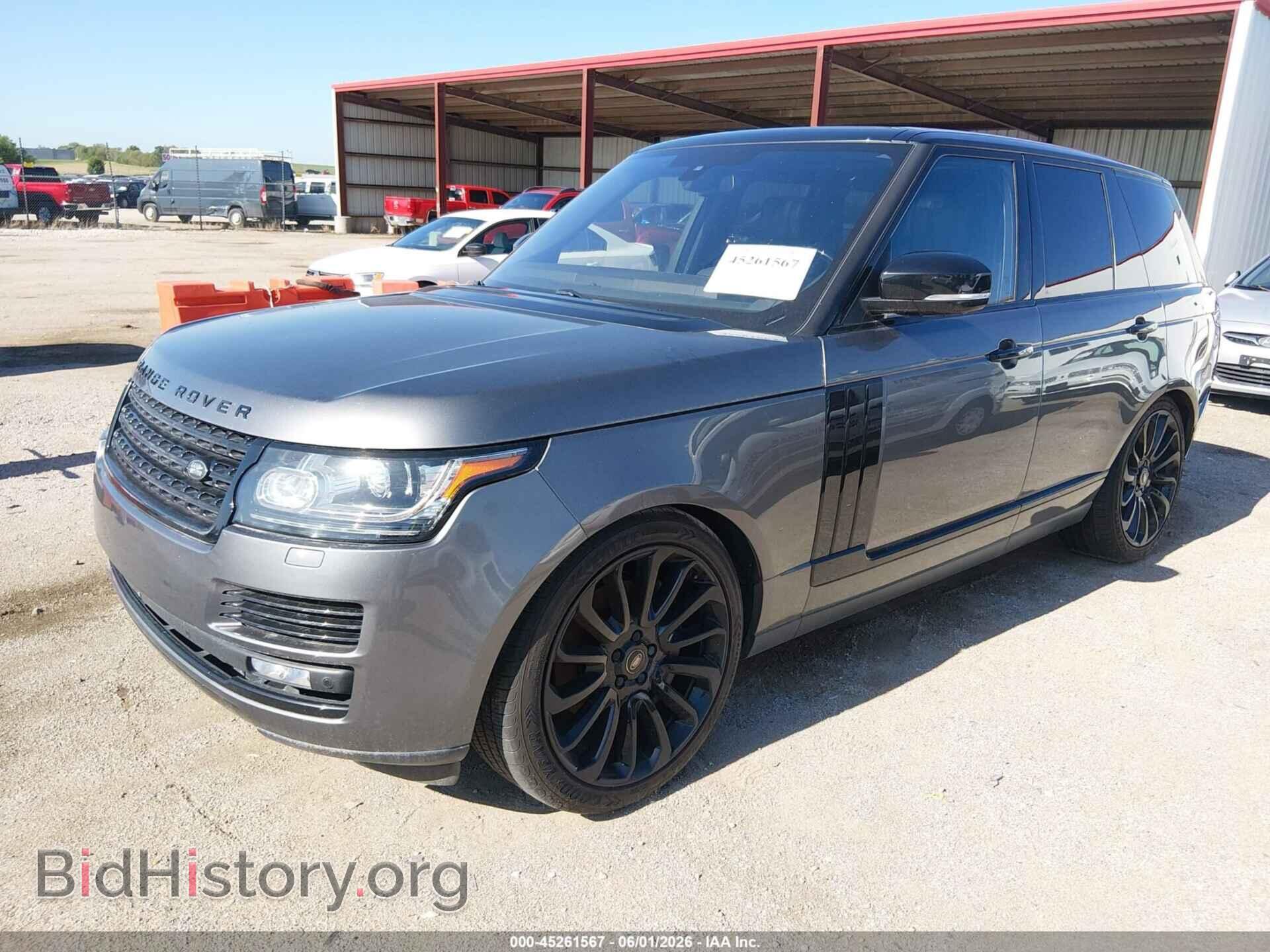 2016 LAND ROVER RANGE ROVER - VIN: SALGS2EF9GA253106 - Фото 2