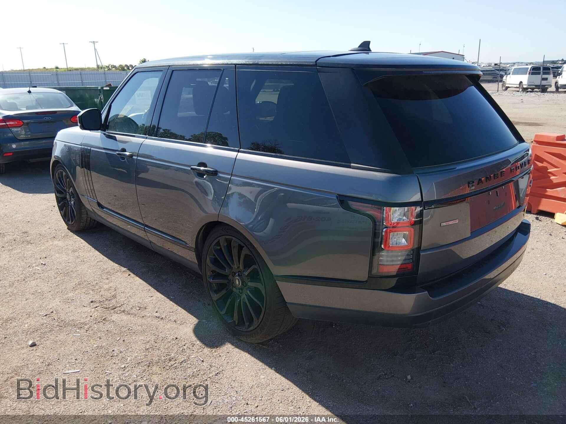 2016 LAND ROVER RANGE ROVER - VIN: SALGS2EF9GA253106 - Фото 3
