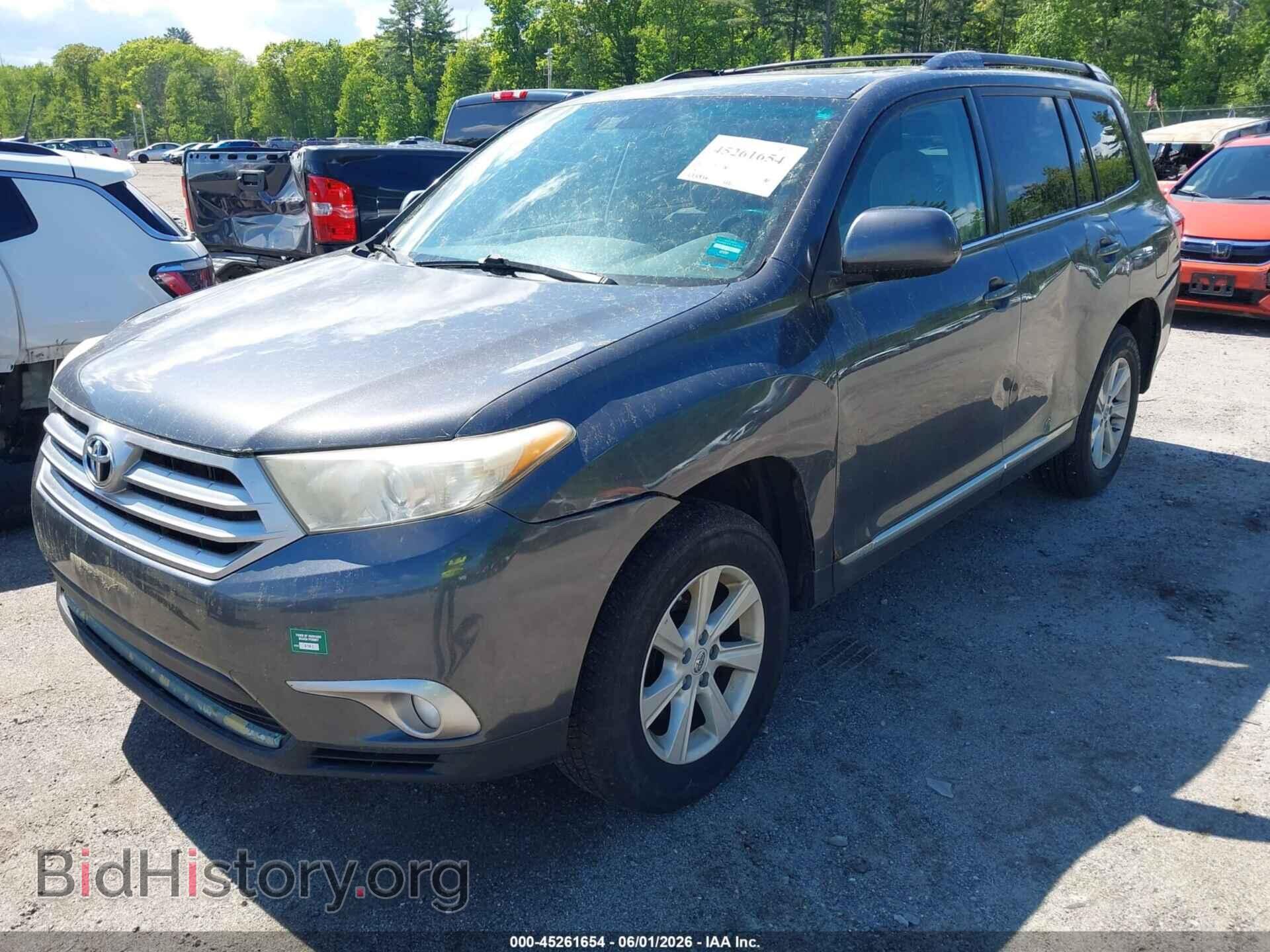 2013 TOYOTA HIGHLANDER - VIN: 5TDBK3EH4DS183618 - Фото 2