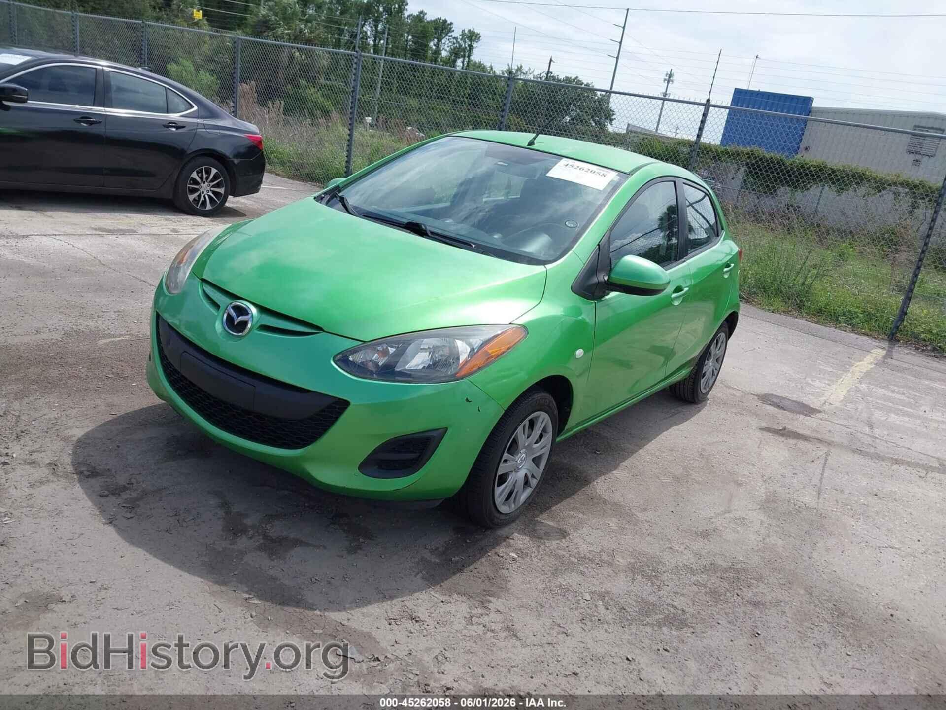 2013 MAZDA MAZDA2 - VIN: JM1DE1KY7D0152987 - Фото 2