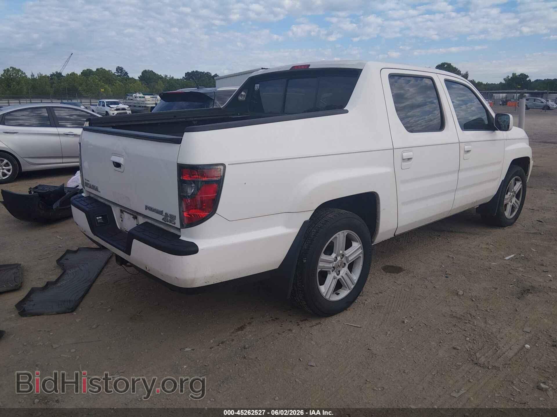 2013 HONDA RIDGELINE - VIN: 5FPYK1F54DB011653 - Фото 4