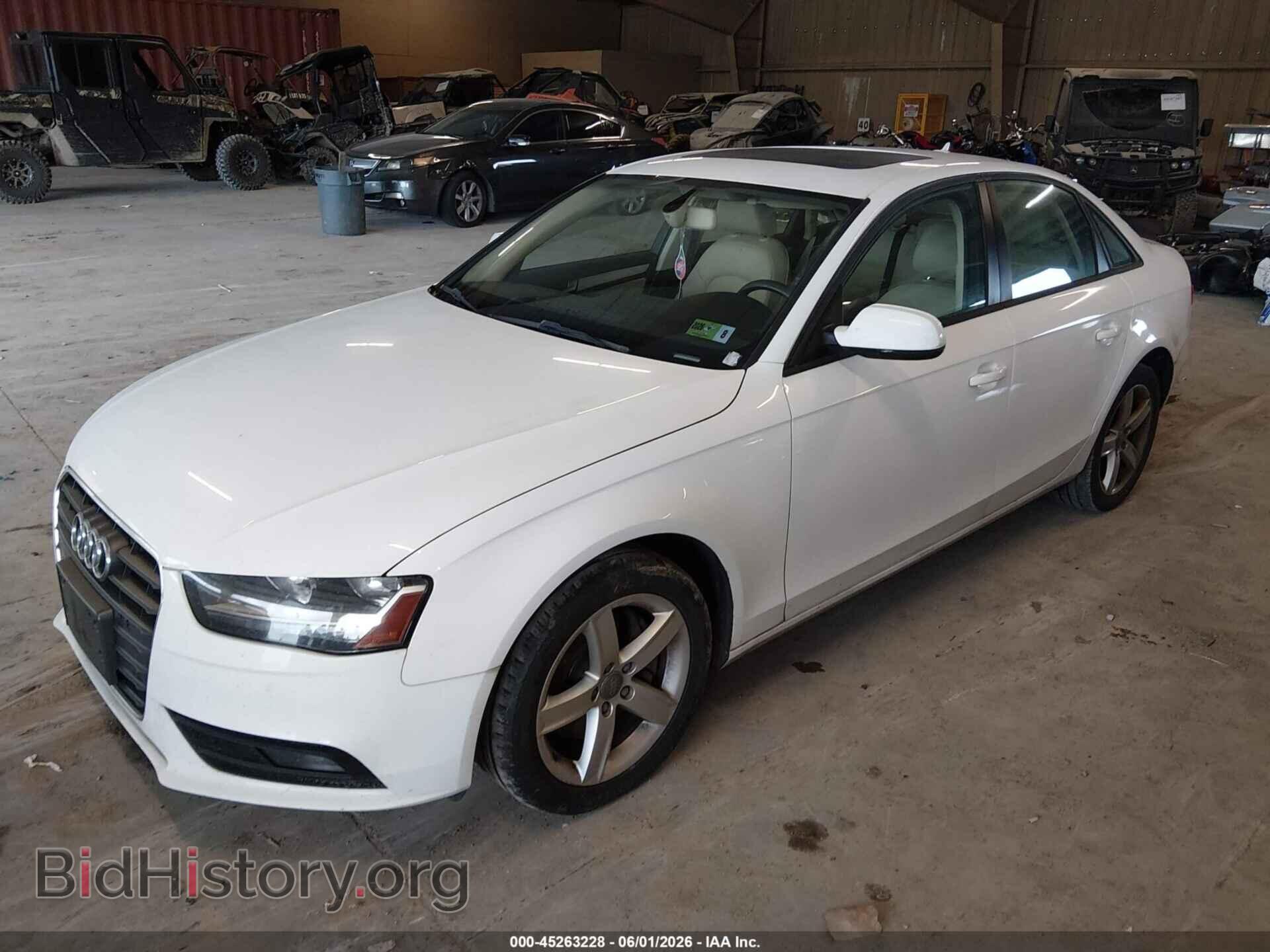 2014 AUDI A4 - VIN: WAUAFAFL8EN043647 - Фото 2