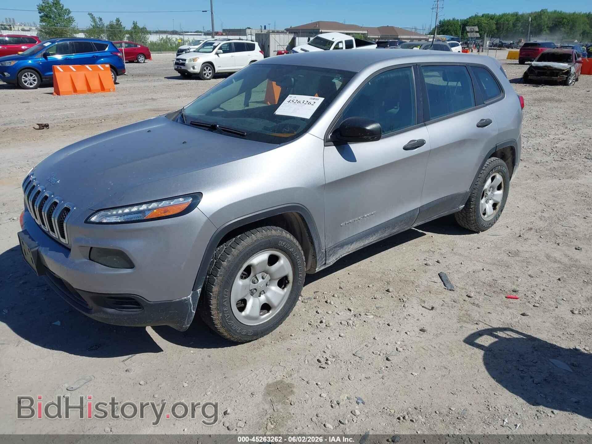 2014 JEEP CHEROKEE - VIN: 1C4PJMAB0EW202330 - Фото 2