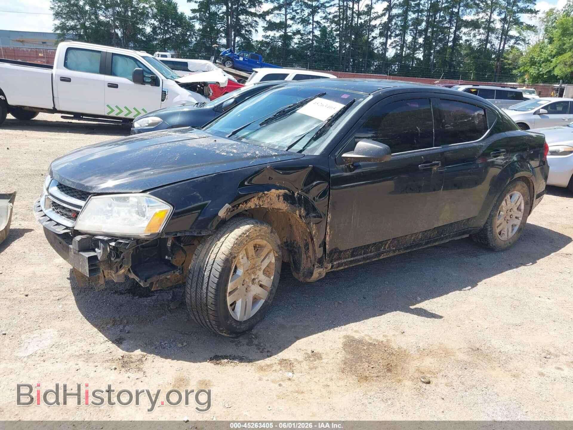 2014 DODGE AVENGER - VIN: 1C3CDZAB9EN103082 - Фото 2