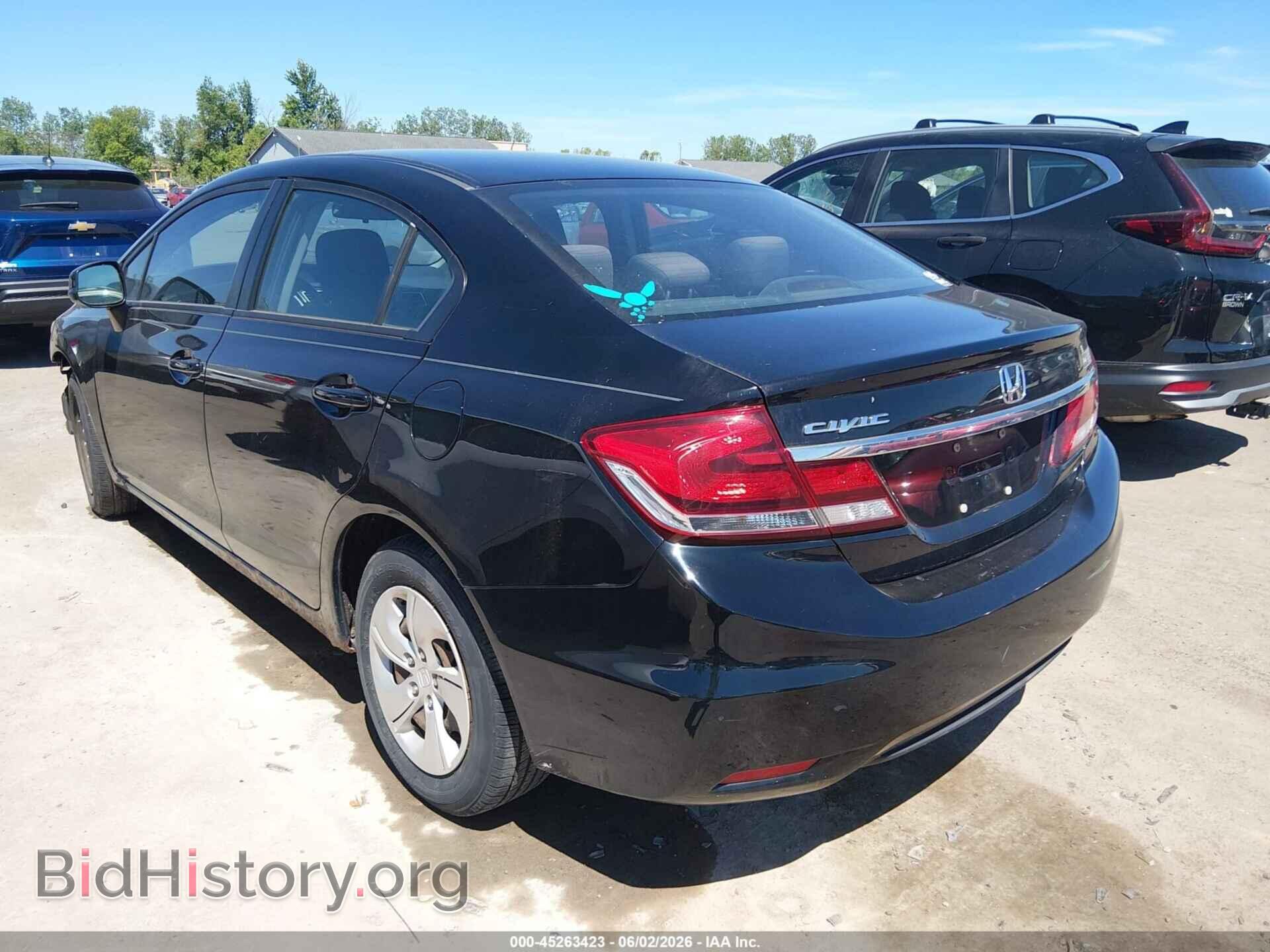 2013 HONDA CIVIC - VIN: 19XFB2E57DE069964 - Фото 3