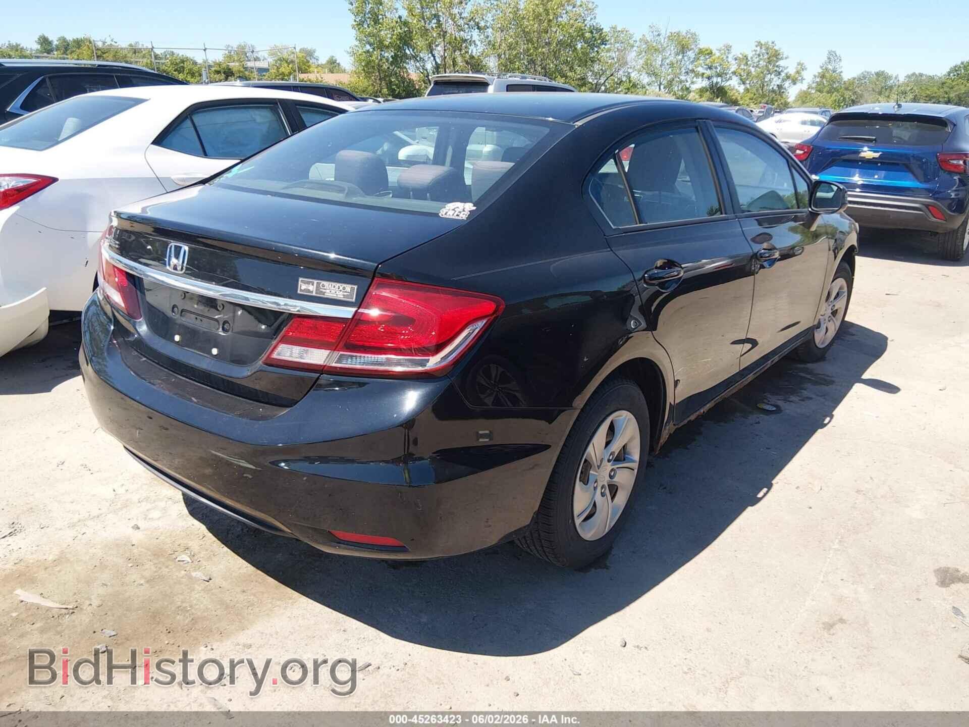 2013 HONDA CIVIC - VIN: 19XFB2E57DE069964 - Фото 4