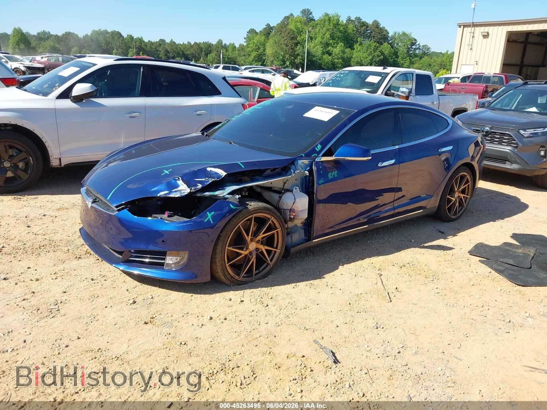 2015 TESLA MODEL S - VIN: 5YJSA1E21FF103704 - Photo 2