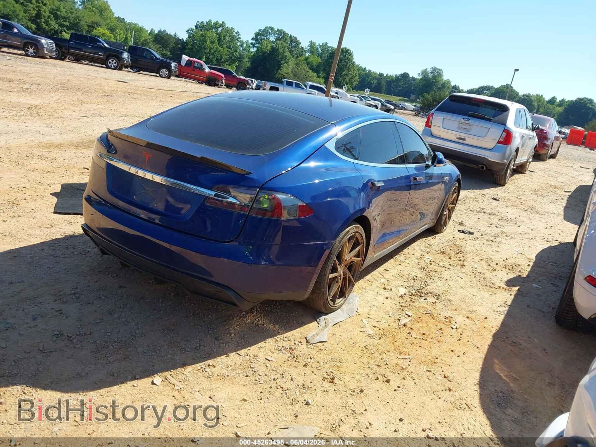 2015 TESLA MODEL S - VIN: 5YJSA1E21FF103704 - Photo 4