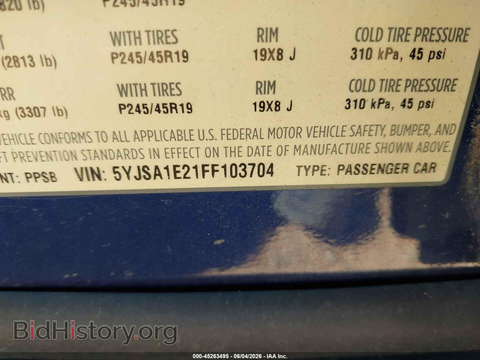 2015 TESLA MODEL S - VIN: 5YJSA1E21FF103704 - Photo 9