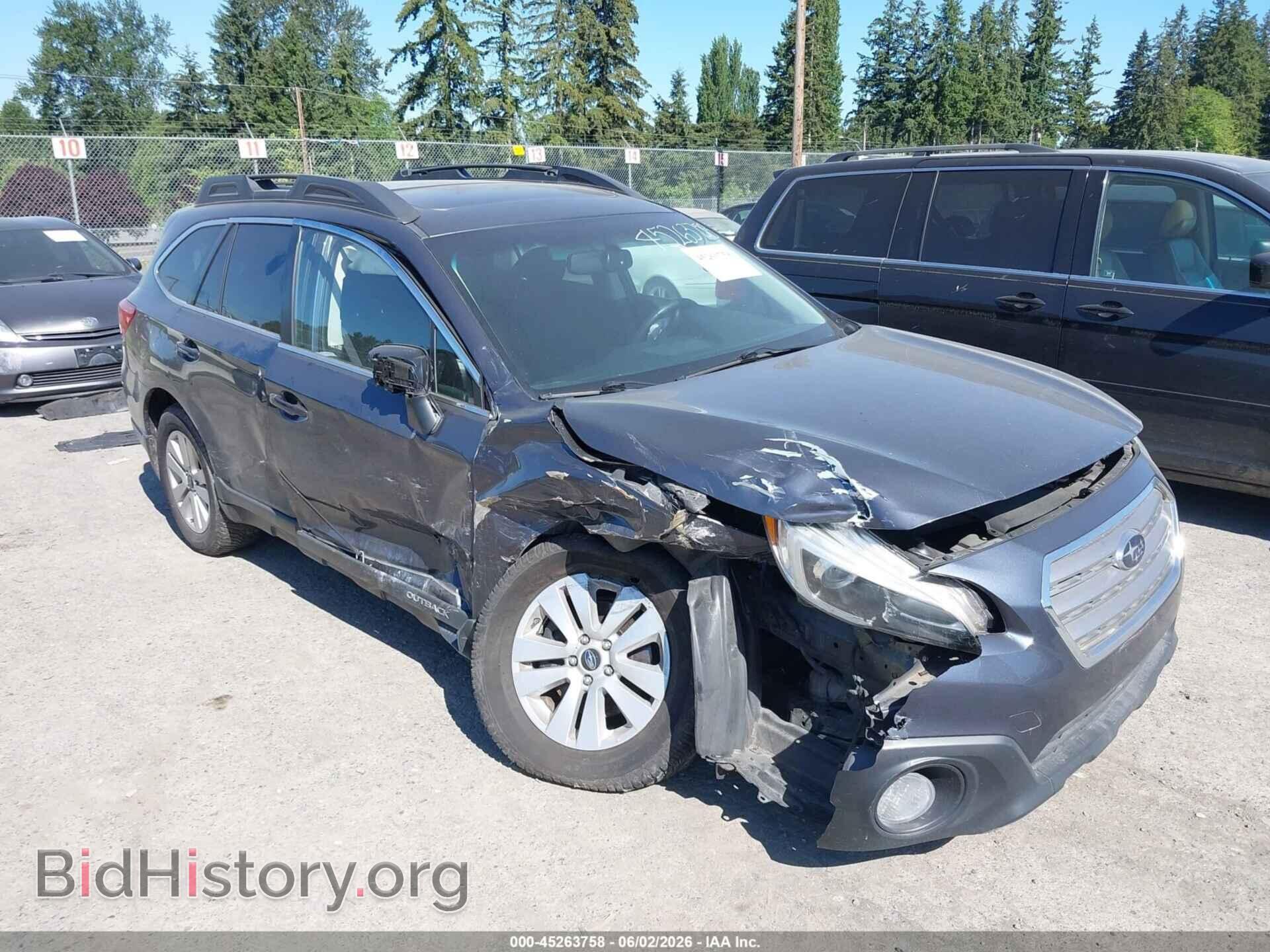 Фотография 4S4BSADC2F3222829 - SUBARU OUTBACK 2015