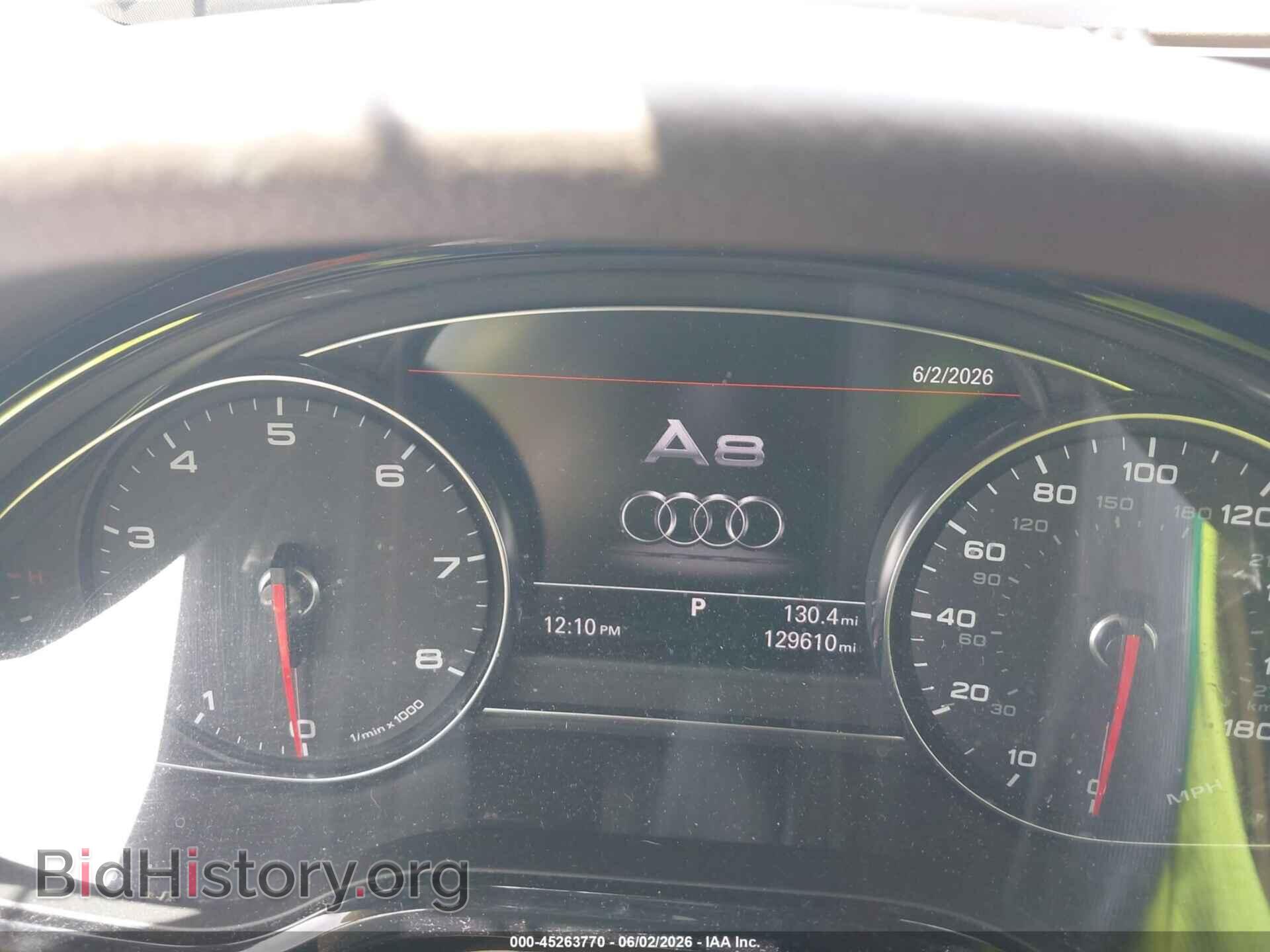 2014 AUDI A8 L - VIN: WAURGAFD3EN002481 - Фото 7