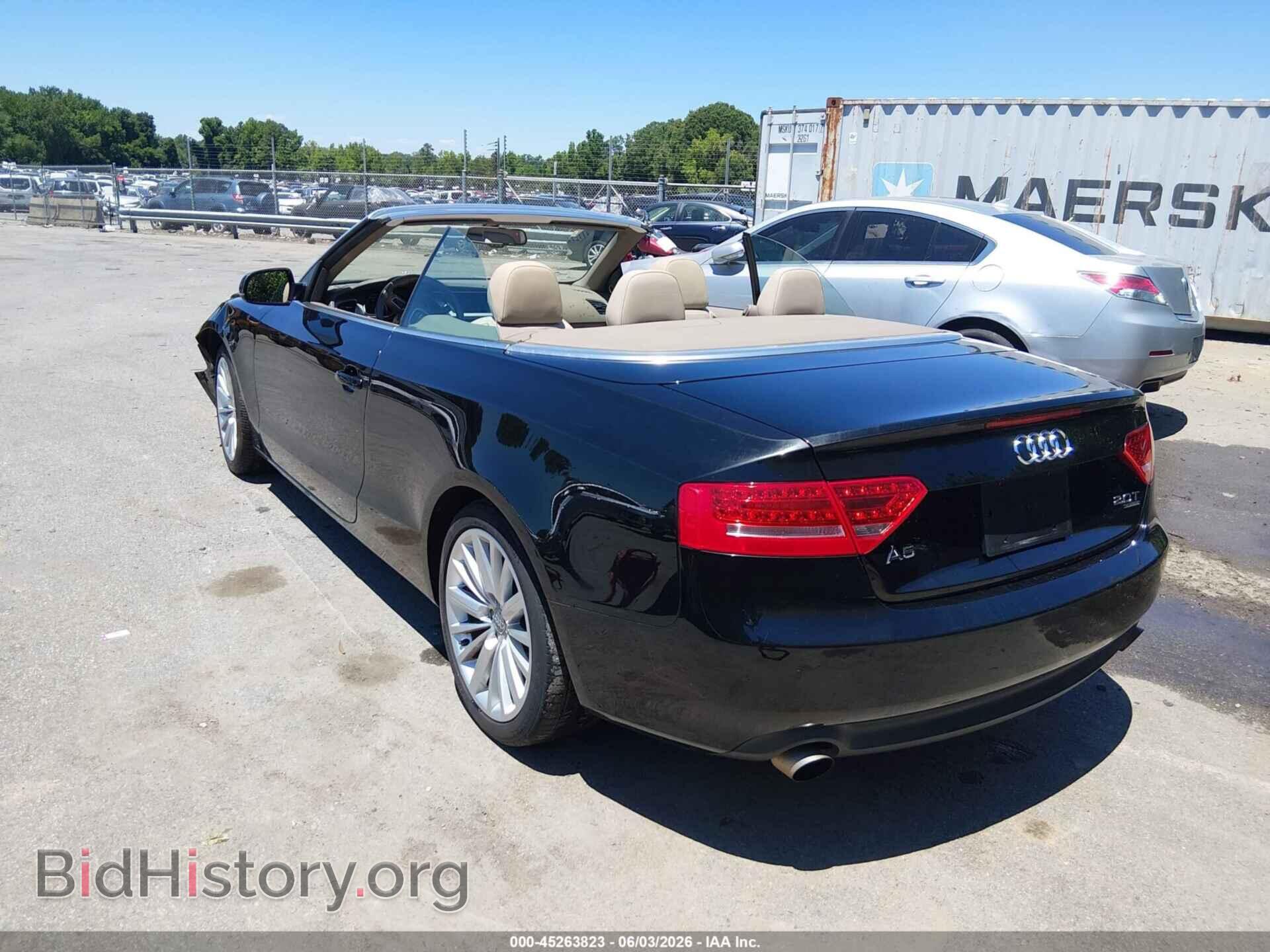 2011 AUDI A5 - VIN: WAULFAFH0BN010786 - Photo 3