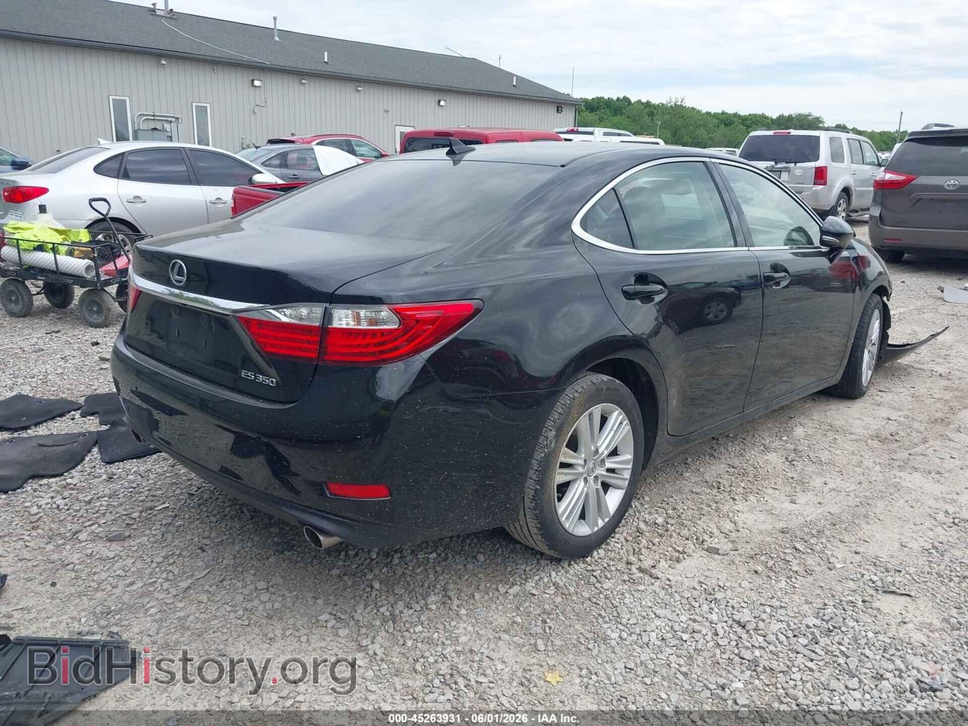2013 LEXUS ES 350 - VIN: JTHBK1GG3D2059466 - Photo 4