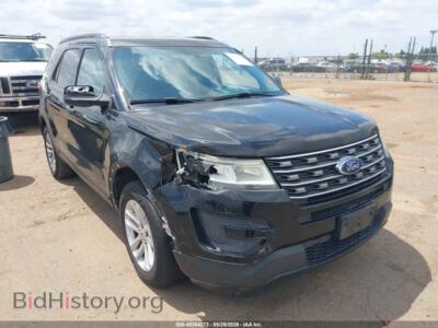 2016 Ford EXPLORER, черный — VIN 1FM5K7B82GGC05585, IAAI