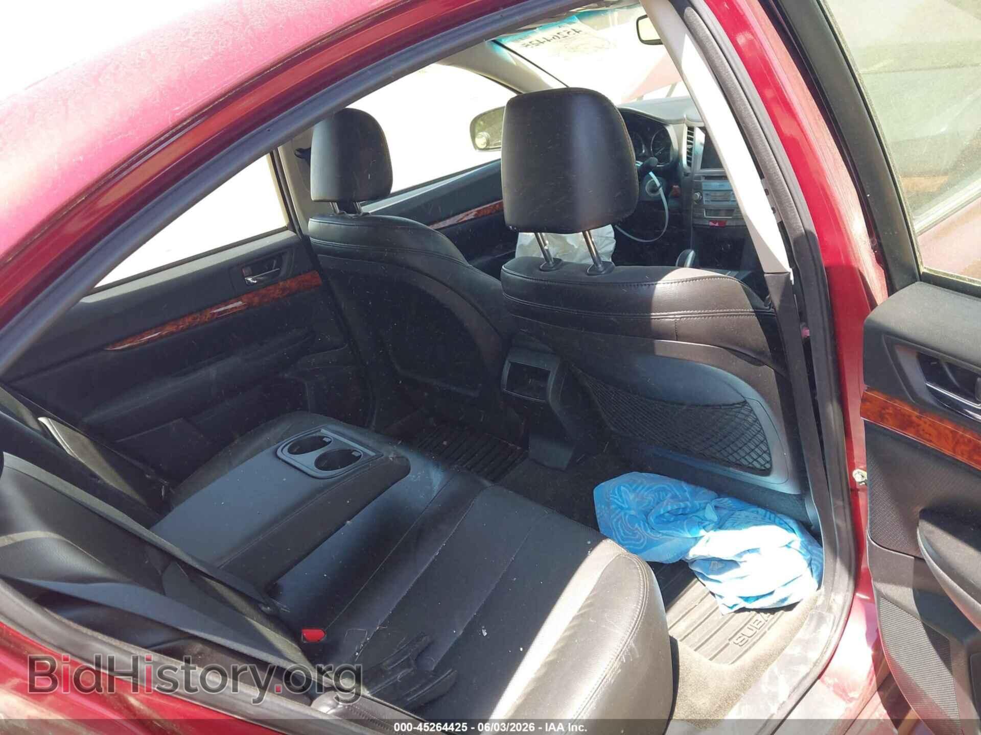 2011 SUBARU LEGACY - VIN: 4S3BMDL68B2260237 - Фото 8