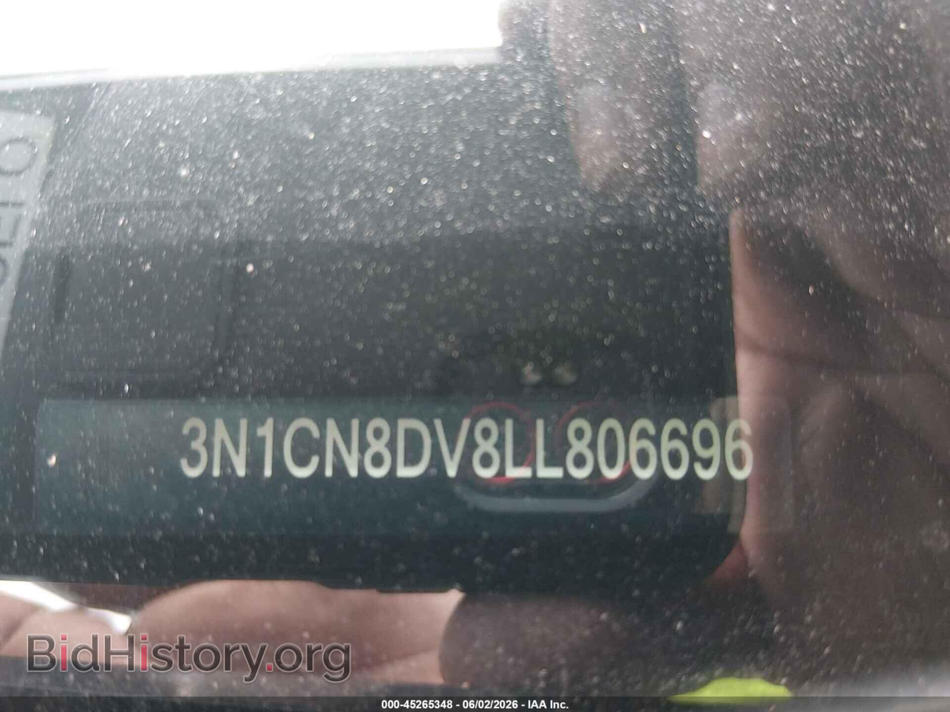 2020 NISSAN VERSA - VIN: 3N1CN8DV8LL806696 - Фото 9